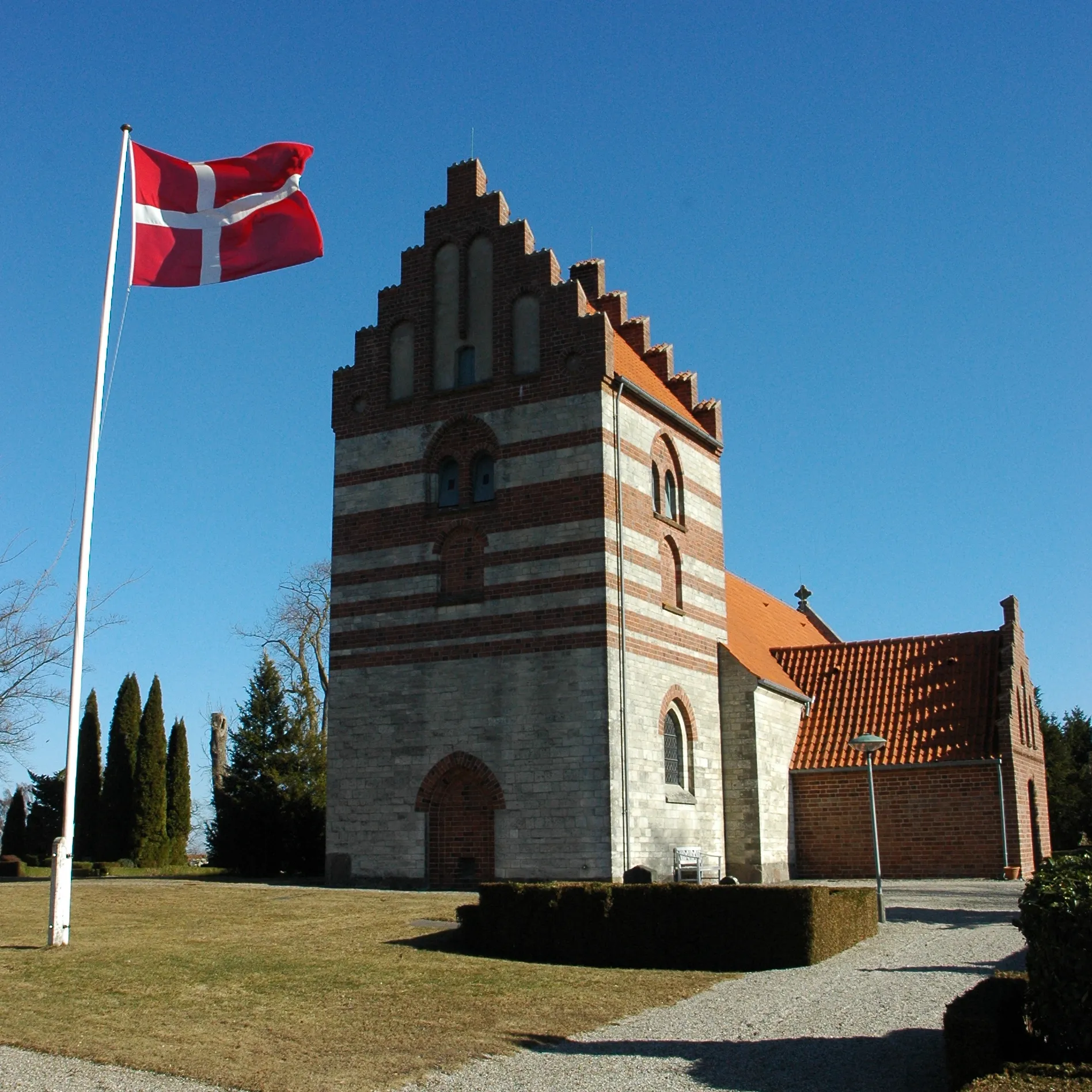 Photo showing: Gadstrup Church