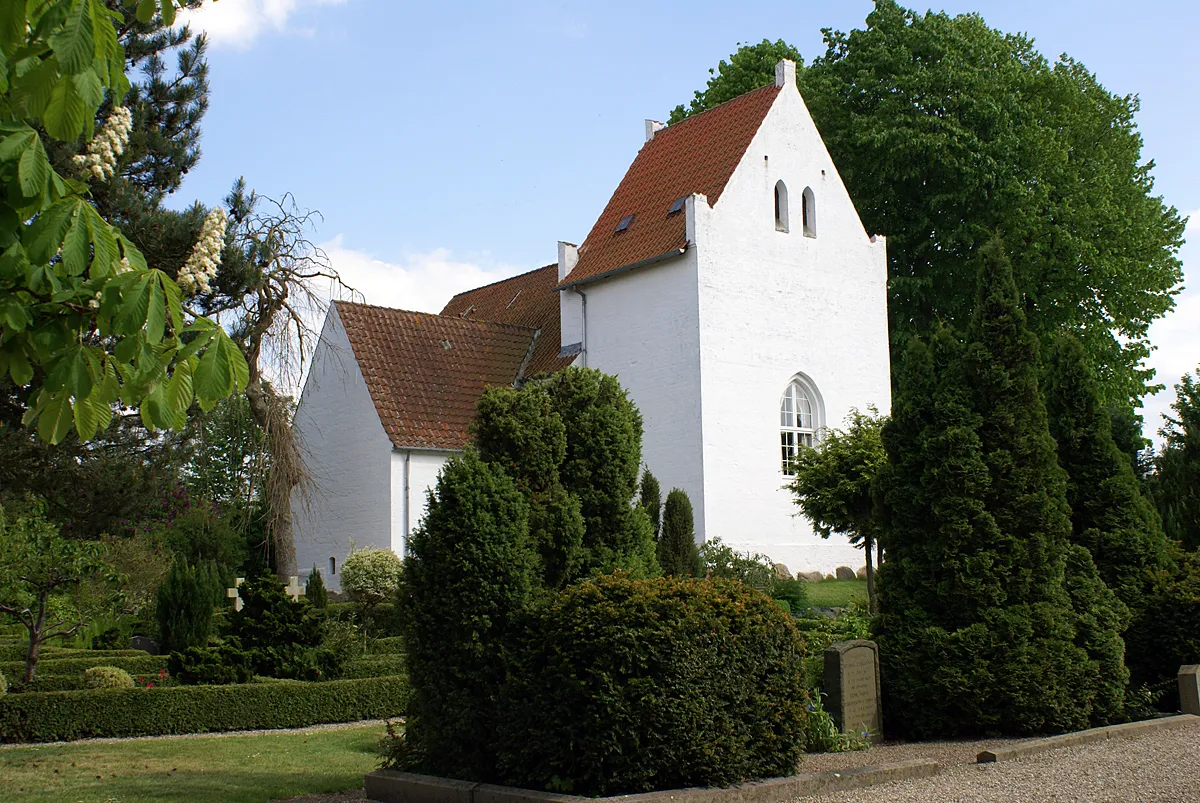 Photo showing: Gevninge Church, Gevninge (Lejre Kommune), Denmark