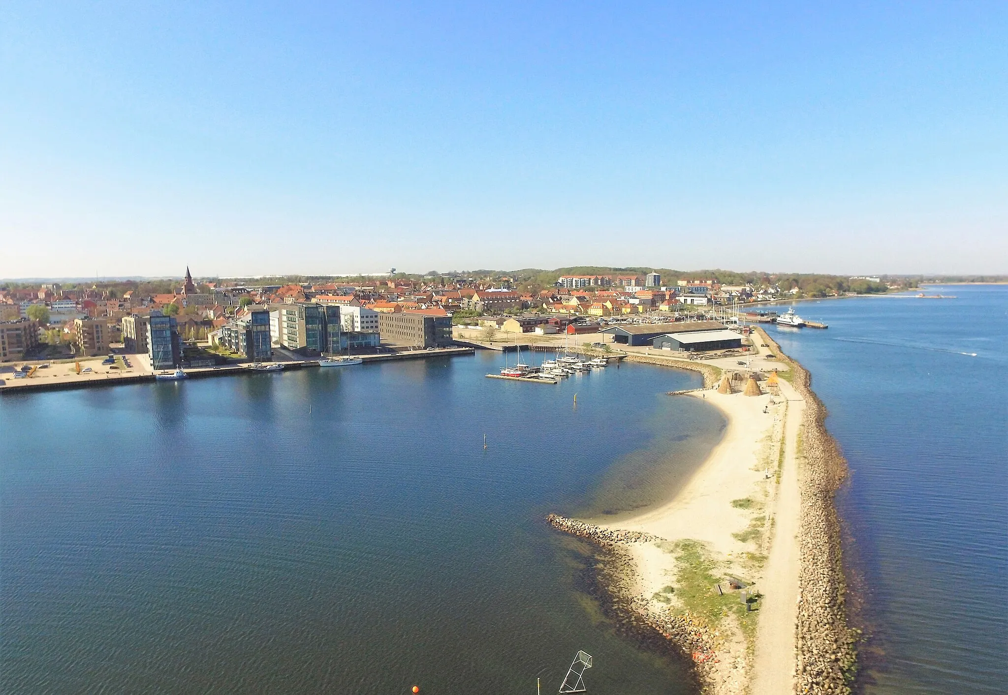 Photo showing: Drone foto fra freesky.dk