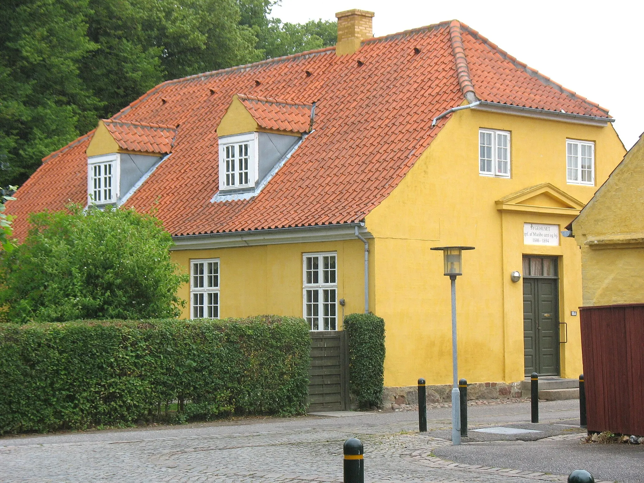 Photo showing: Old house in the town "Maribo" located on the island Lolland in east Denmark.