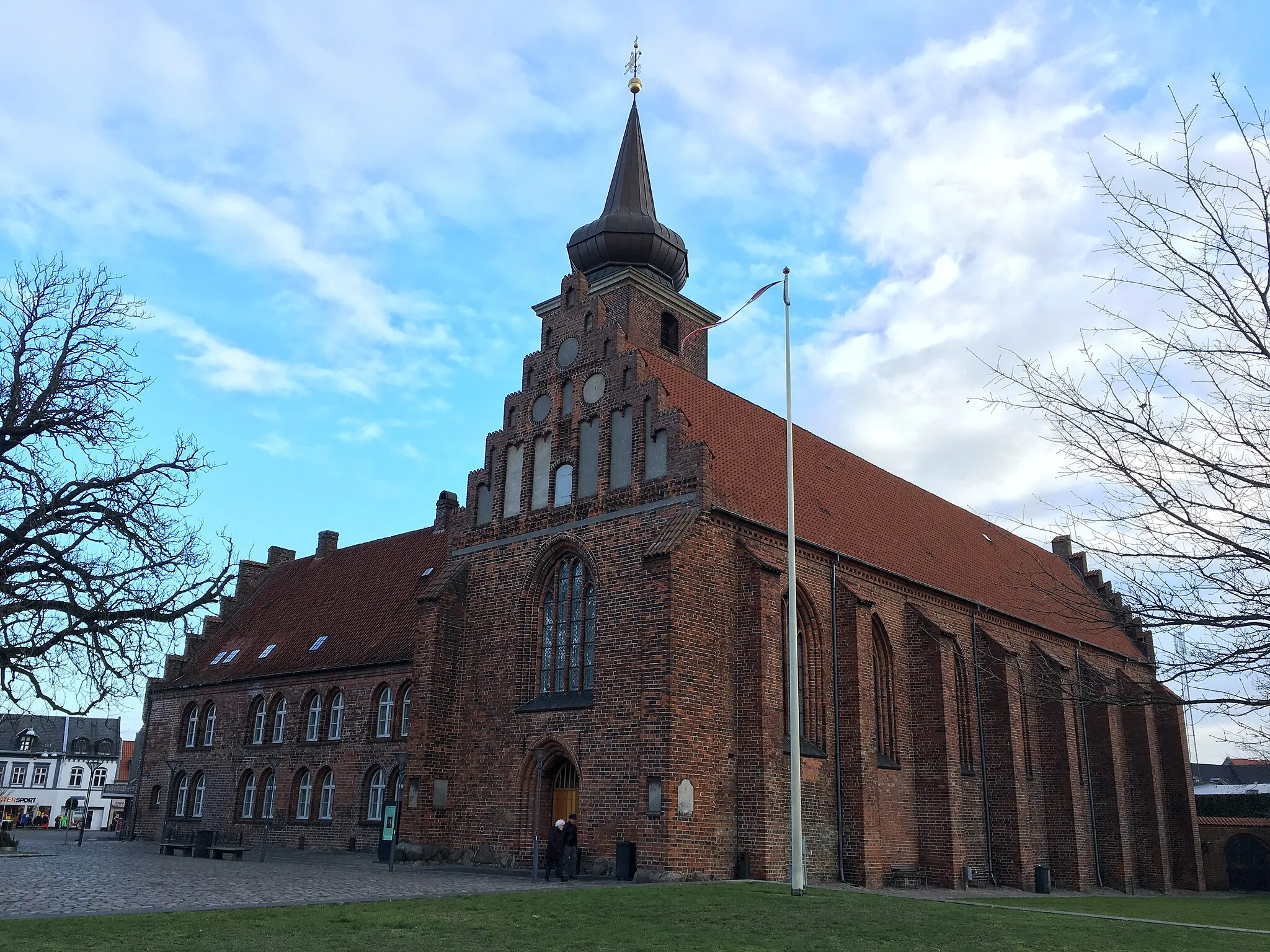 Photo showing: Klosterkirken, Nykøbing Falster 2019