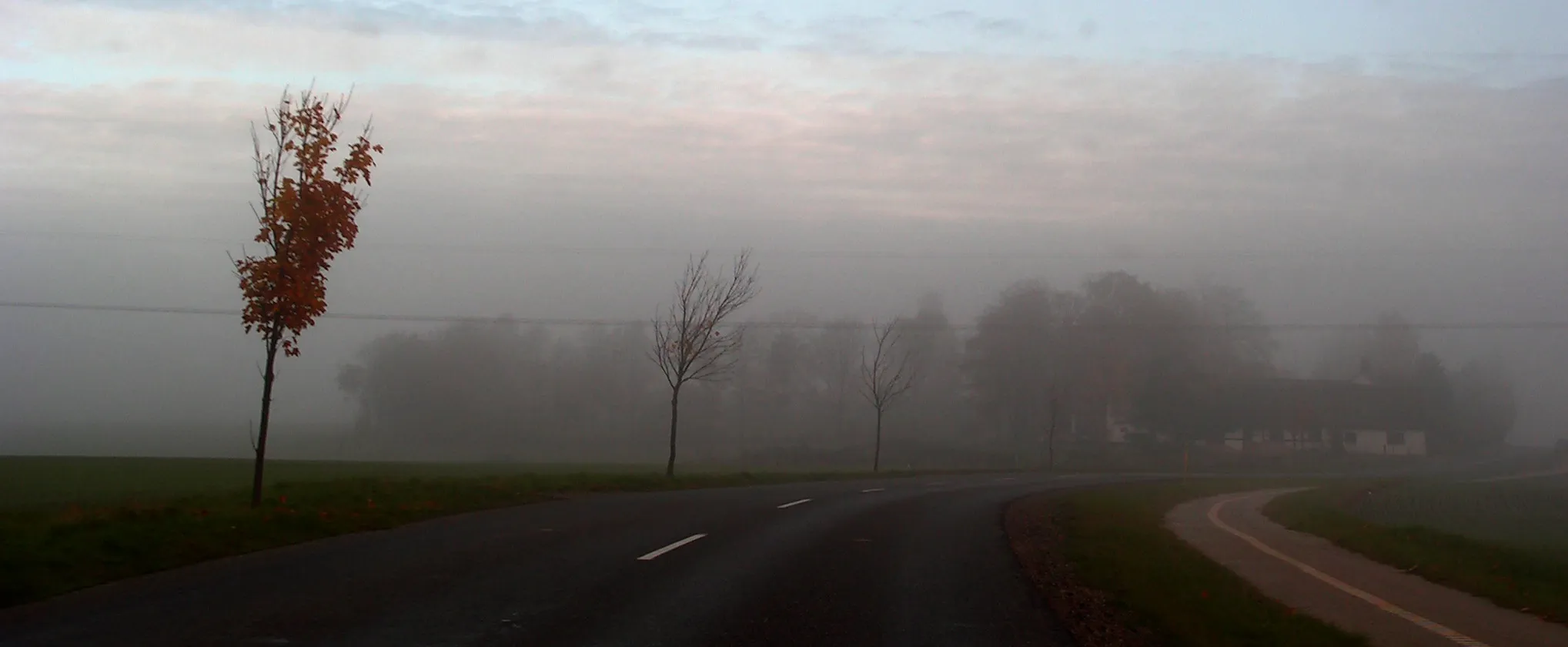 Photo showing: Morning Fog in Osted.