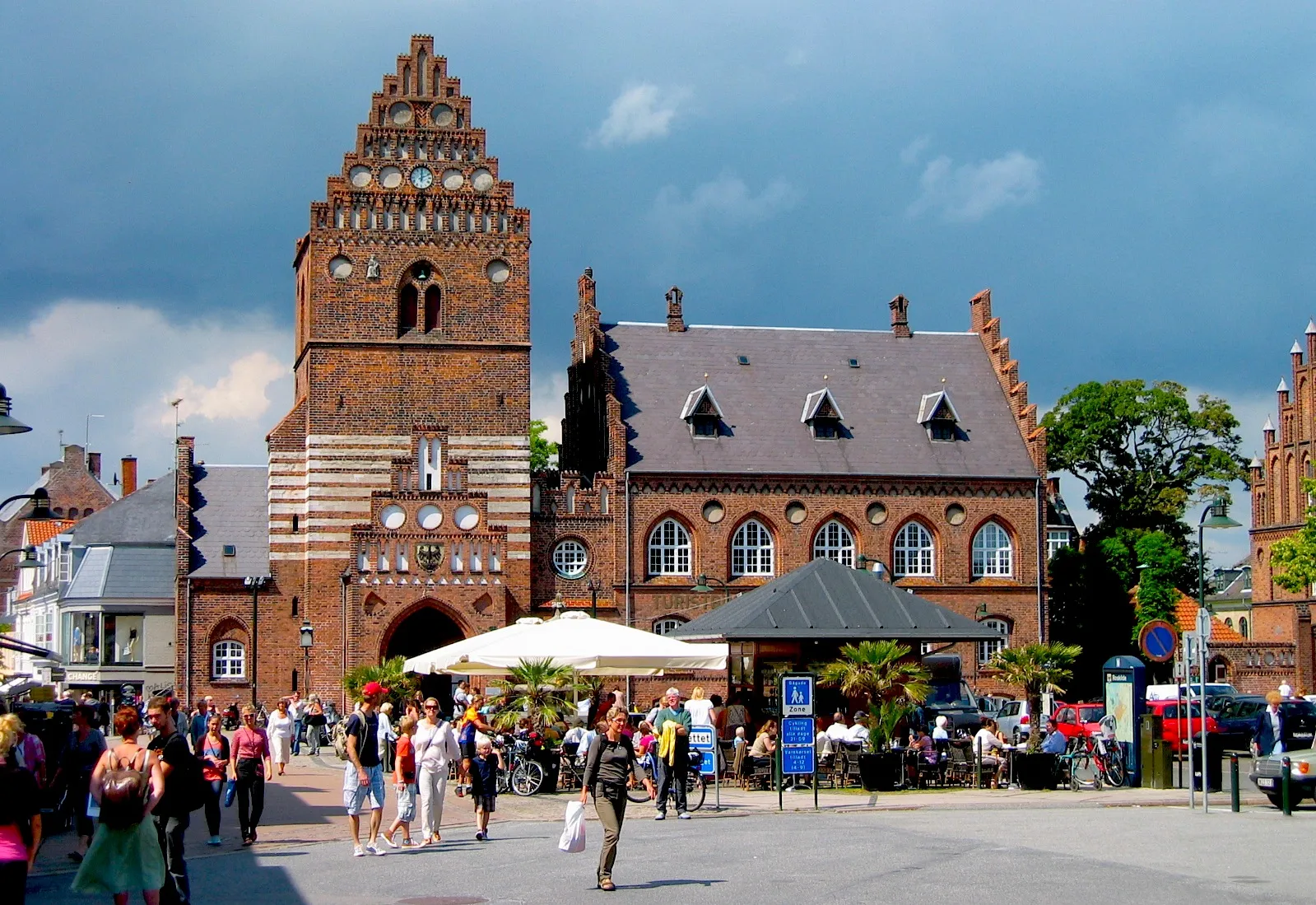 Photo showing: The old town hall in Roskilde, Denmark