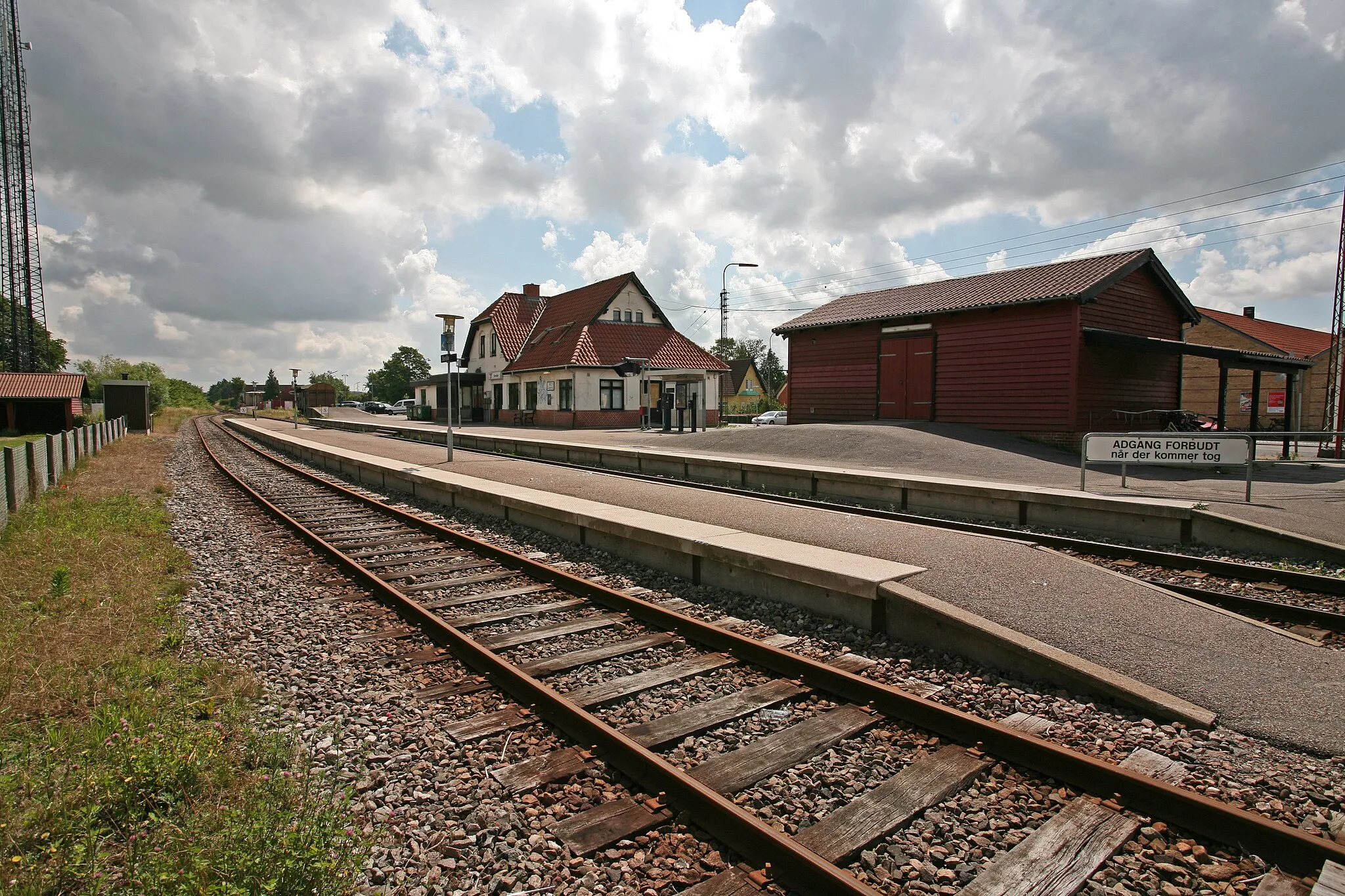 Photo showing: Picture of Stenlille Railway Station (Stenlille - Denmark)
