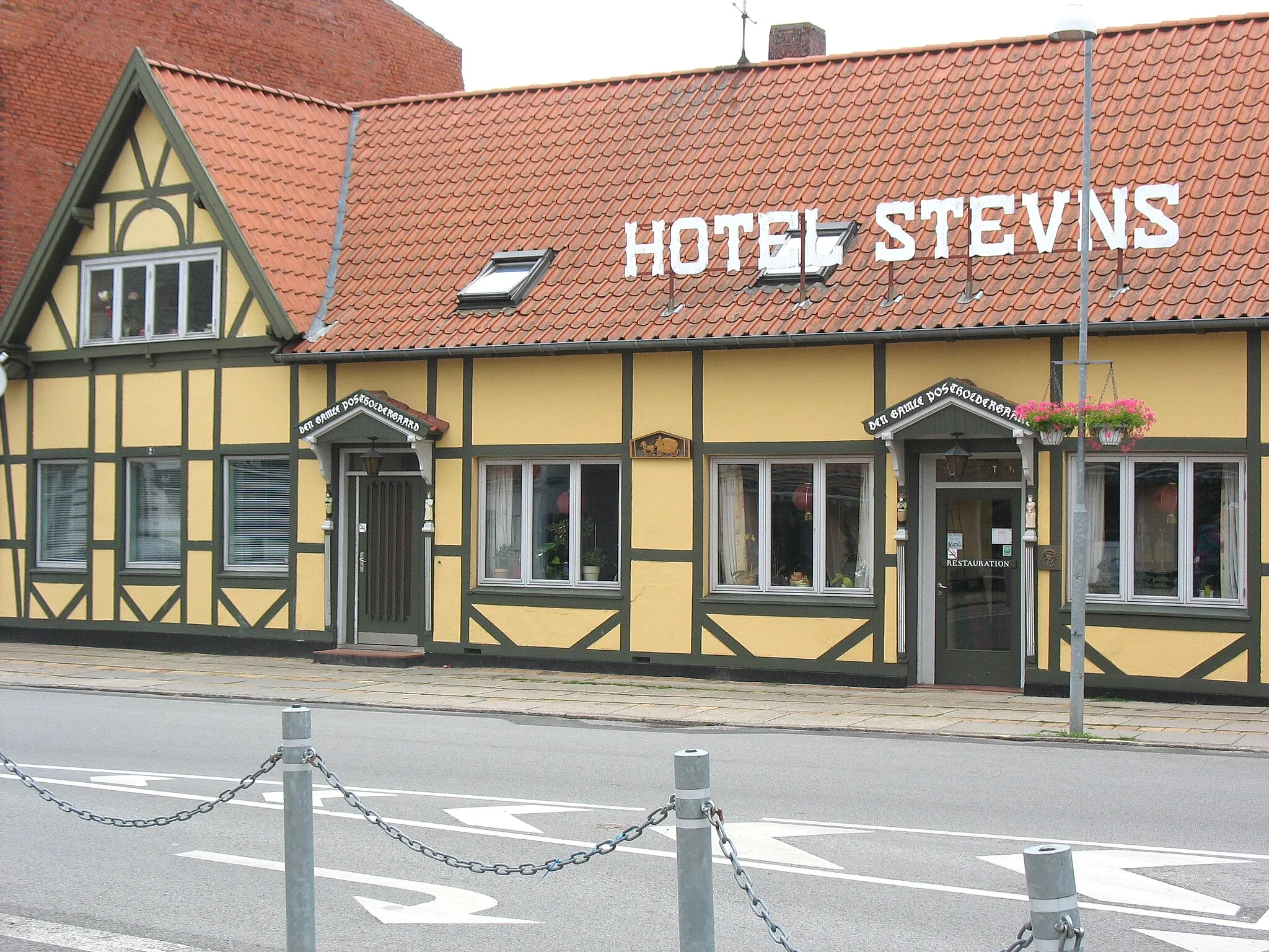 Photo showing: "Hotel Stevns" in the small town "Store Heddinge", located in South Zealand, east Denmark.