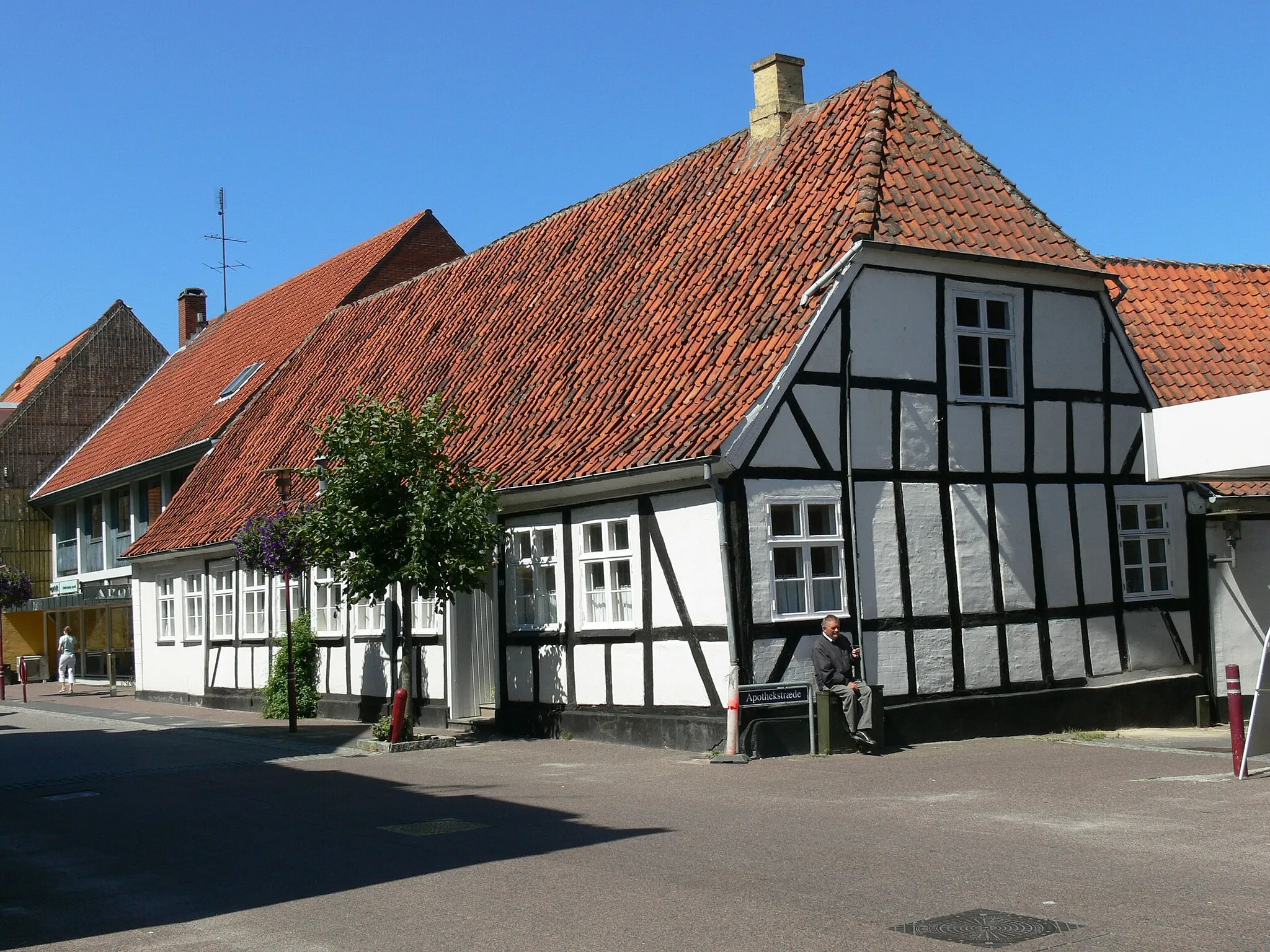 Photo showing: Vestergade 24 in Stubbekøbing, Falster, Denmark.