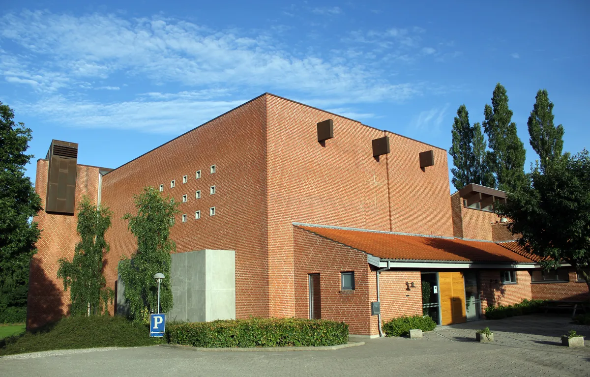 Photo showing: The Sundkirken church located in Sundby near Nykoebing Falster i Denmark