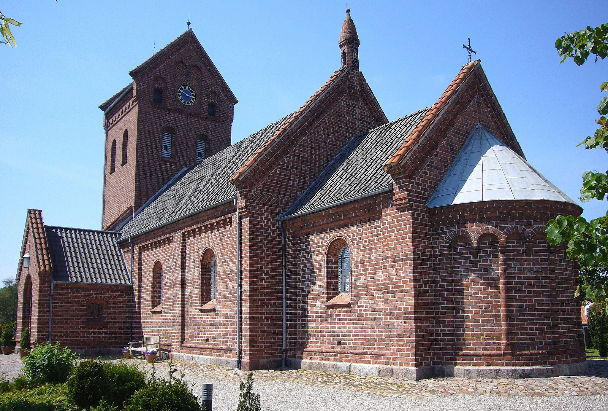 Photo showing: Vindinge Kirke, Roskilde County, Denmark.