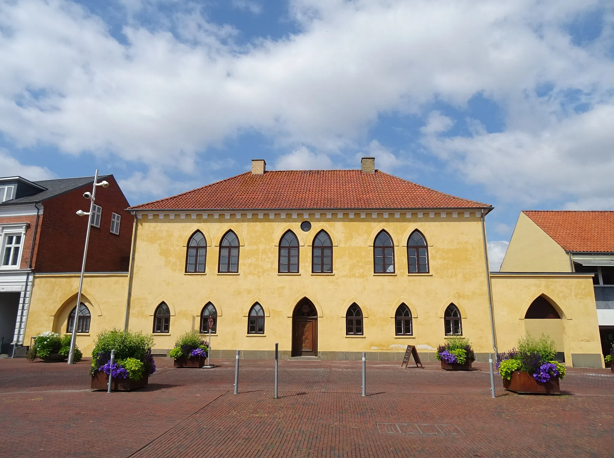 Photo showing: The former town hall at Algade in Vordingborg in Denmark.
