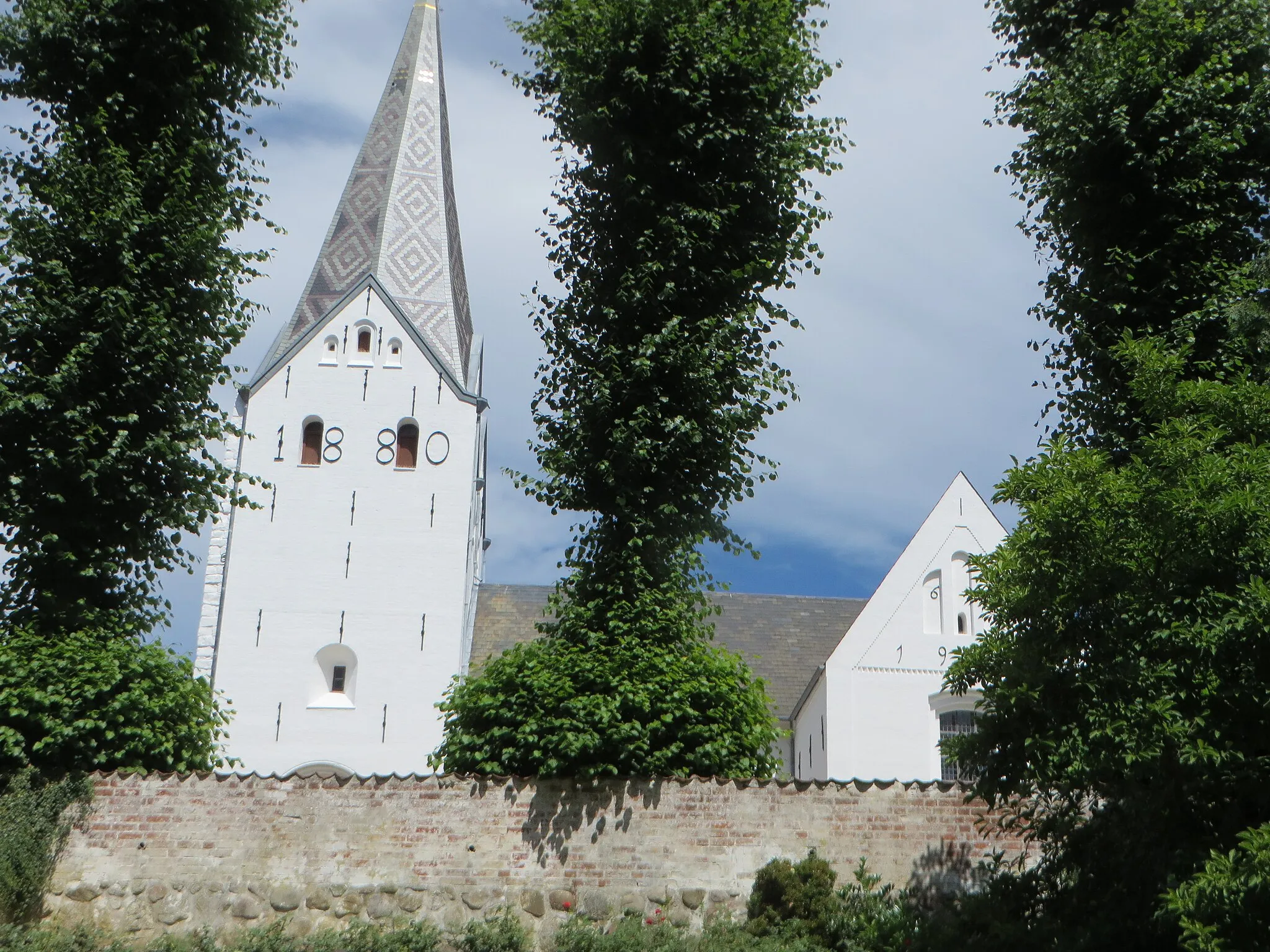 Photo showing: Broager Kirche (Region der Flensburger Förde 3 Juli 2018), Bild 05
