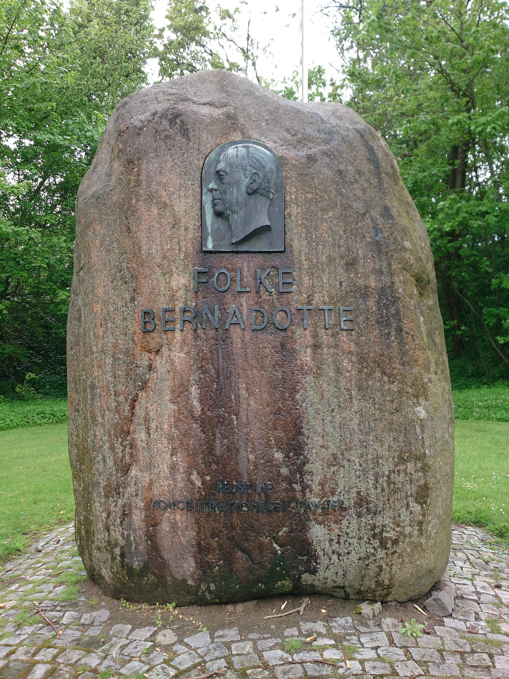 Photo showing: Memorial Folke Bernadotte