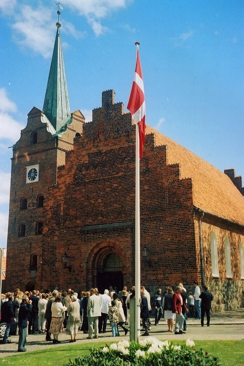 Photo showing: Rudkøbing Kirke, Rudkøbing Sogn, Langeland Kommune.