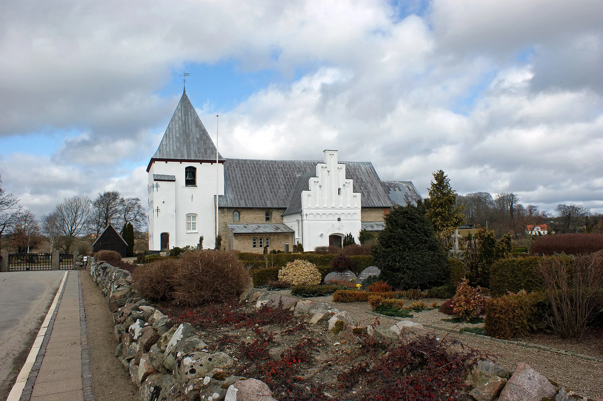 Photo showing: Sdr. Starup Church near Haderslev, Denmark