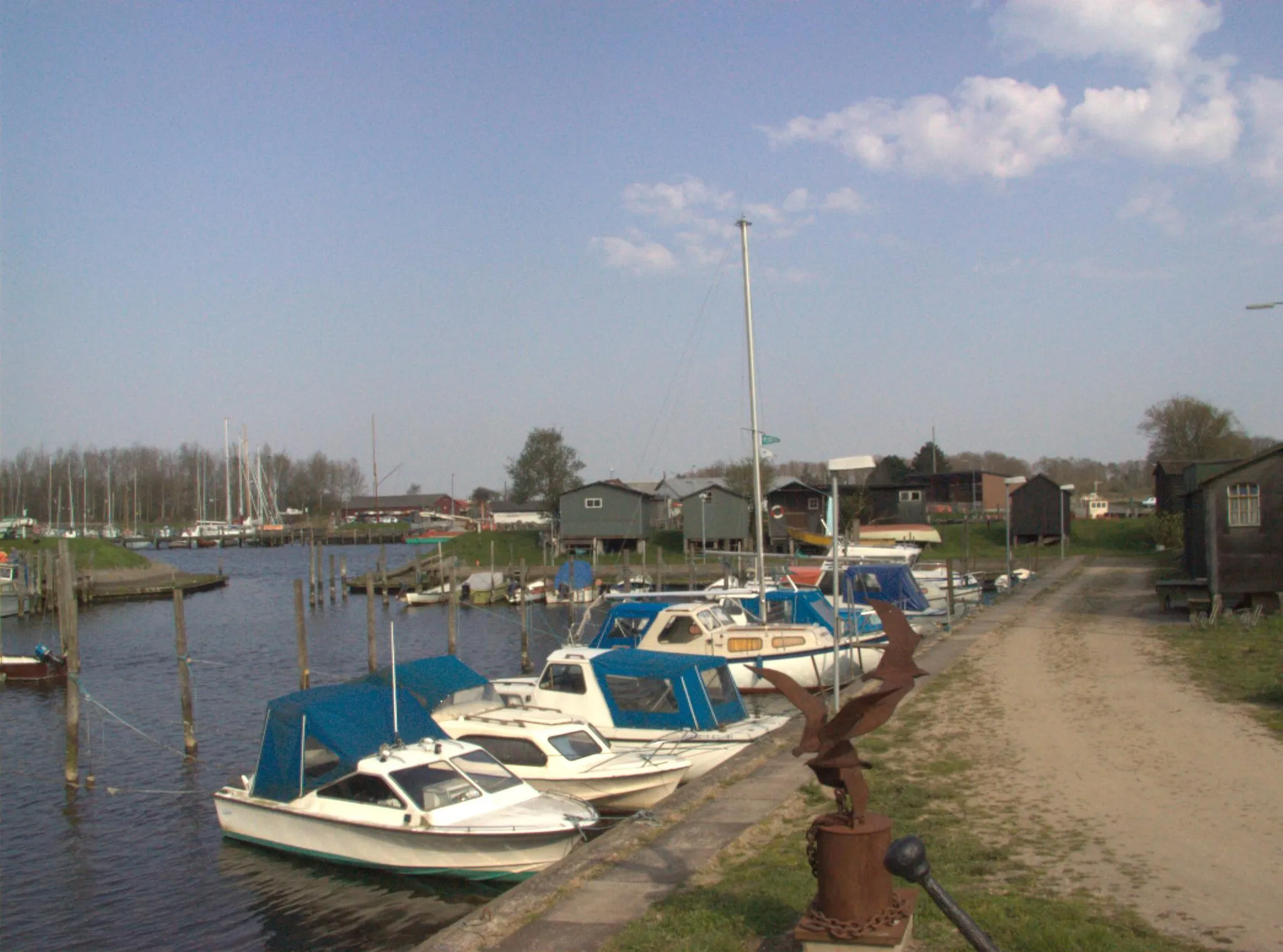 Photo showing: The harbour in Stige, Odense, Denmark.