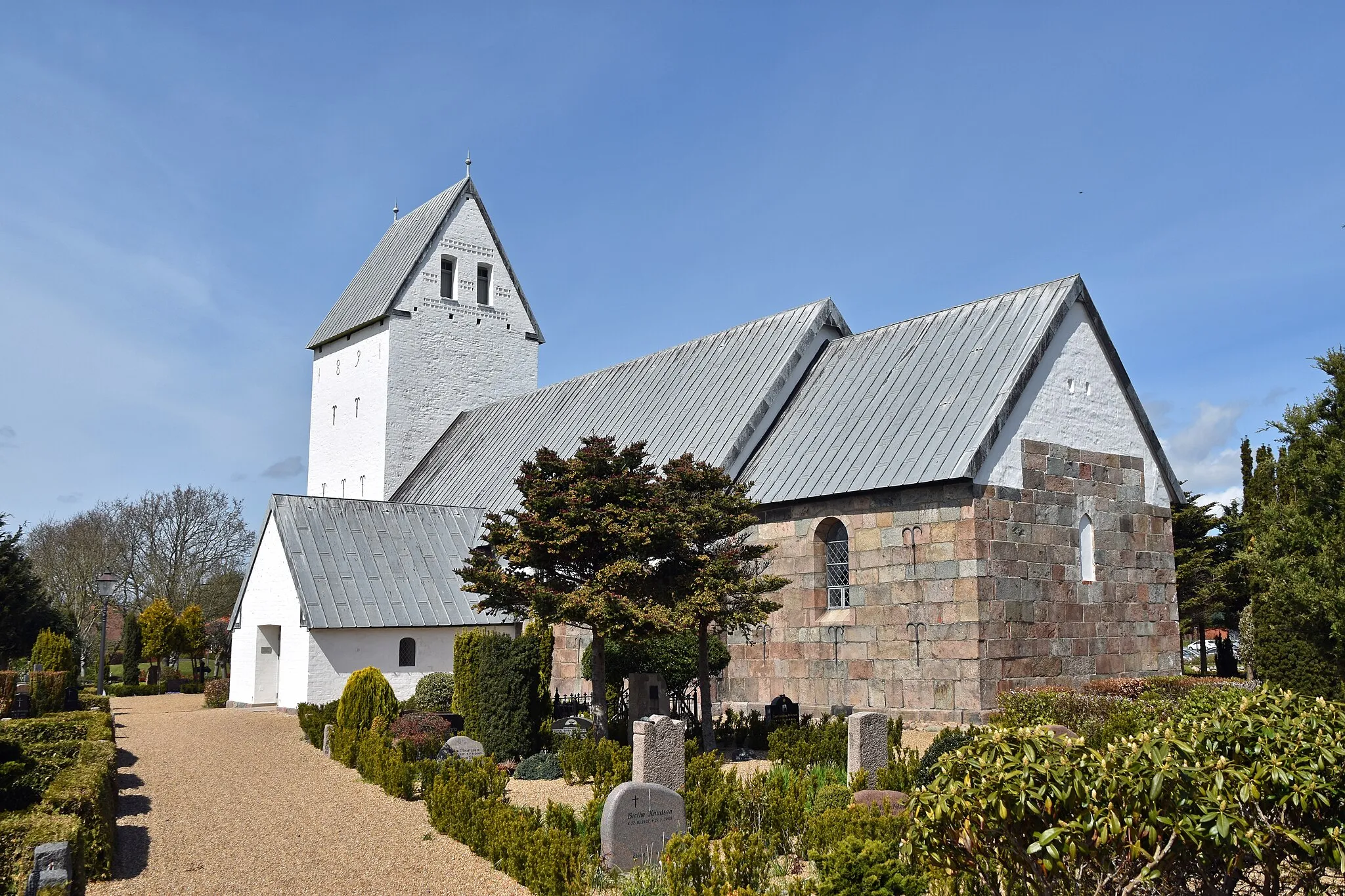 Photo showing: Tjæreborg Kirke, 2021