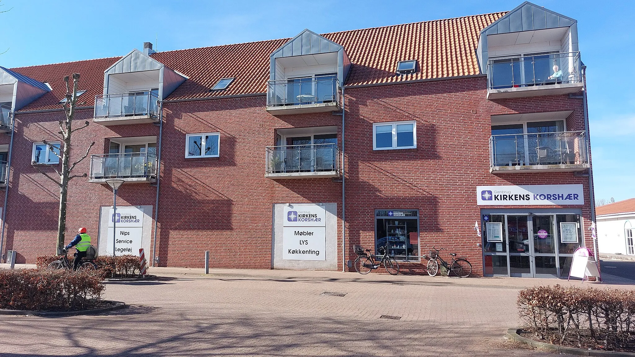 Photo showing: Kirkens Korshær Genbrug, Vamdrup