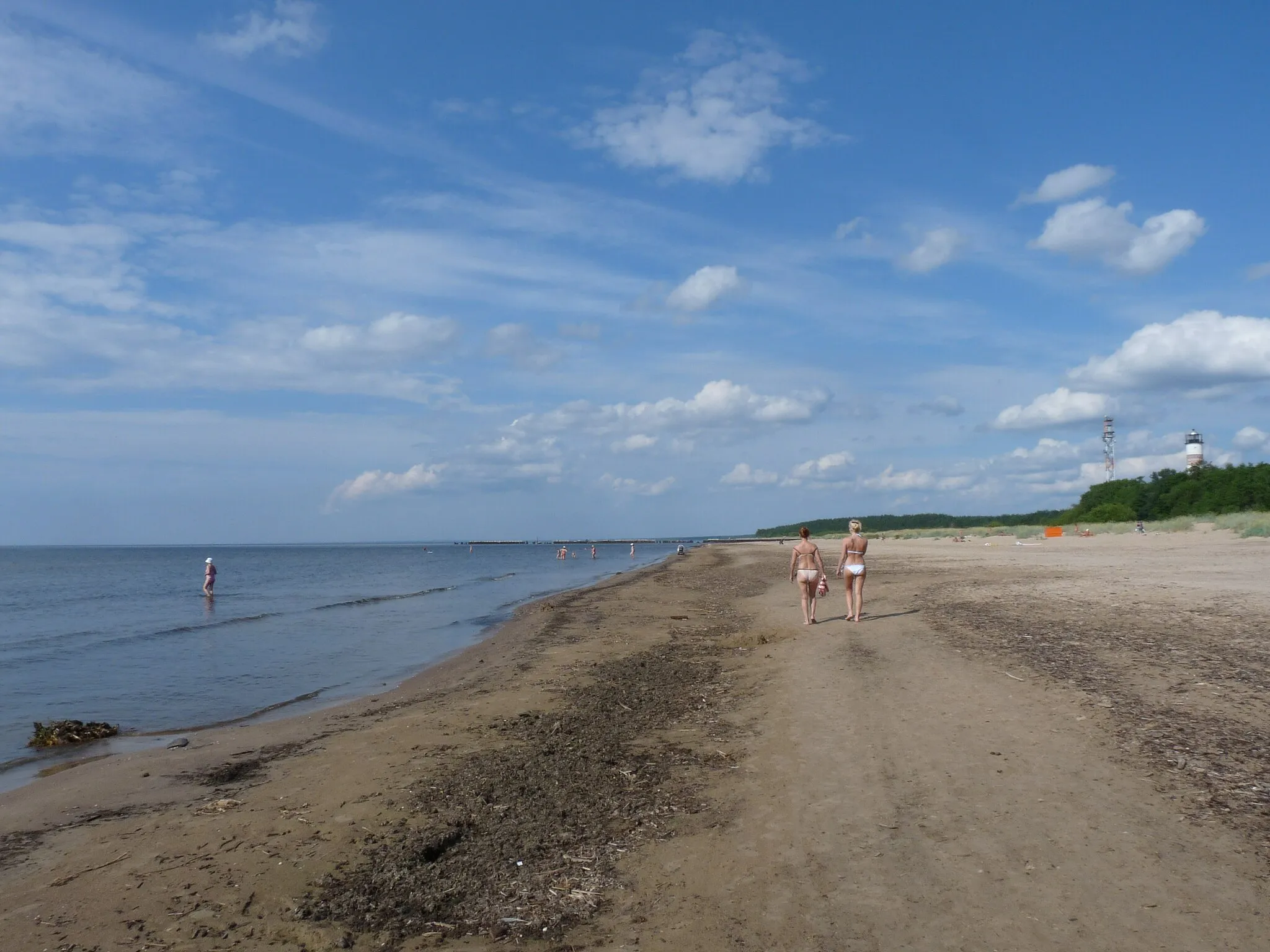 Photo showing: Beach in Narva-Jõesuu