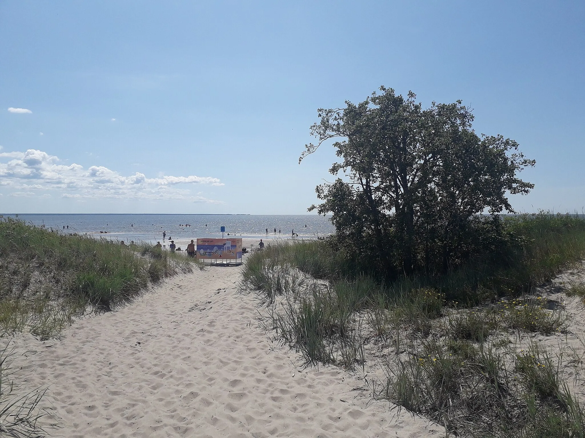 Photo showing: Pärnu beach