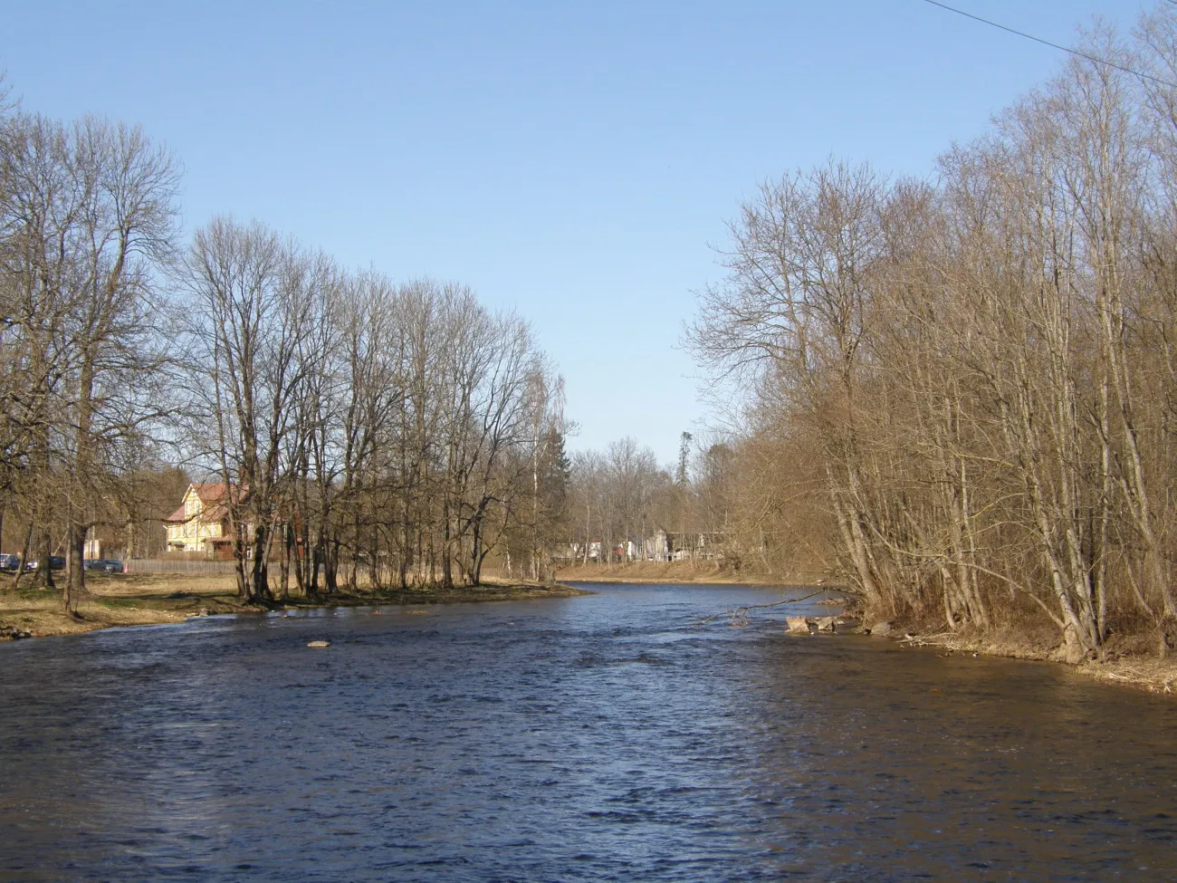 Photo showing: Põltsamaa jõgi Põltsamaal
