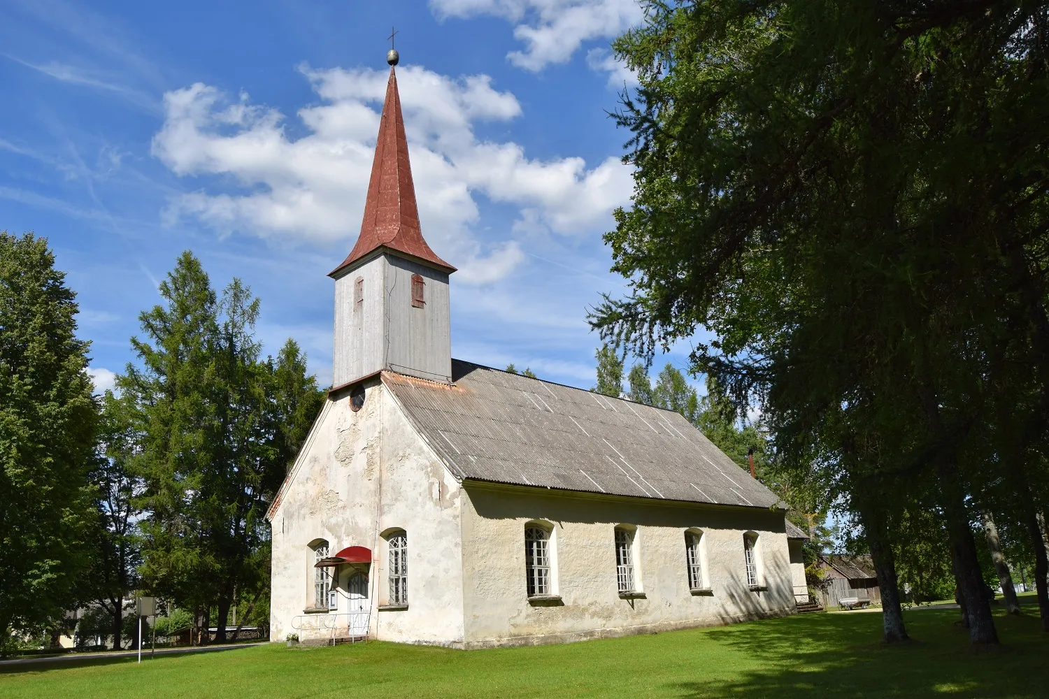 Photo showing: Vändra church