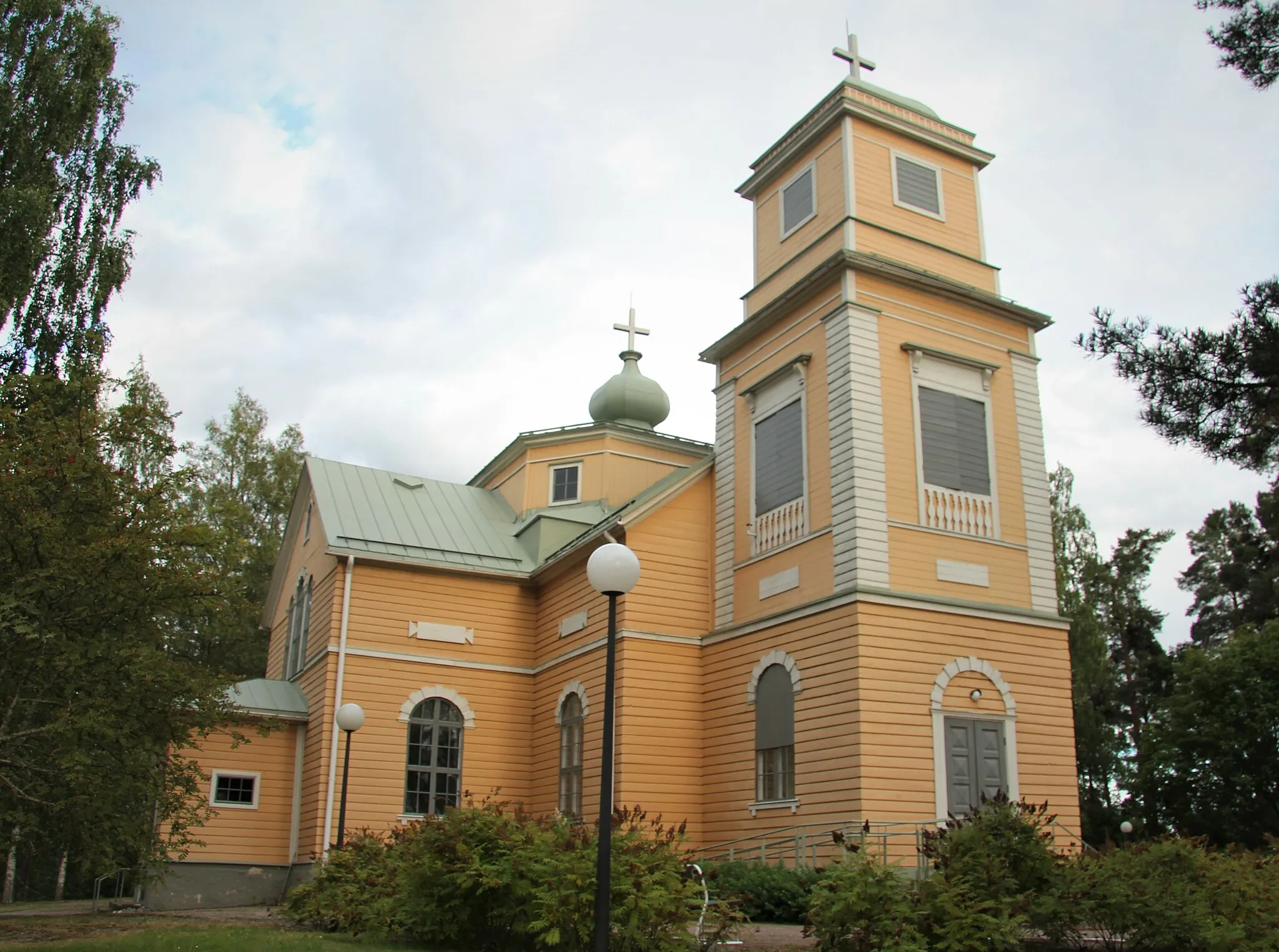 Photo showing: This is a photo of a monument in Finland identified by the ID 'Artjärvi Church' (Q11852793)