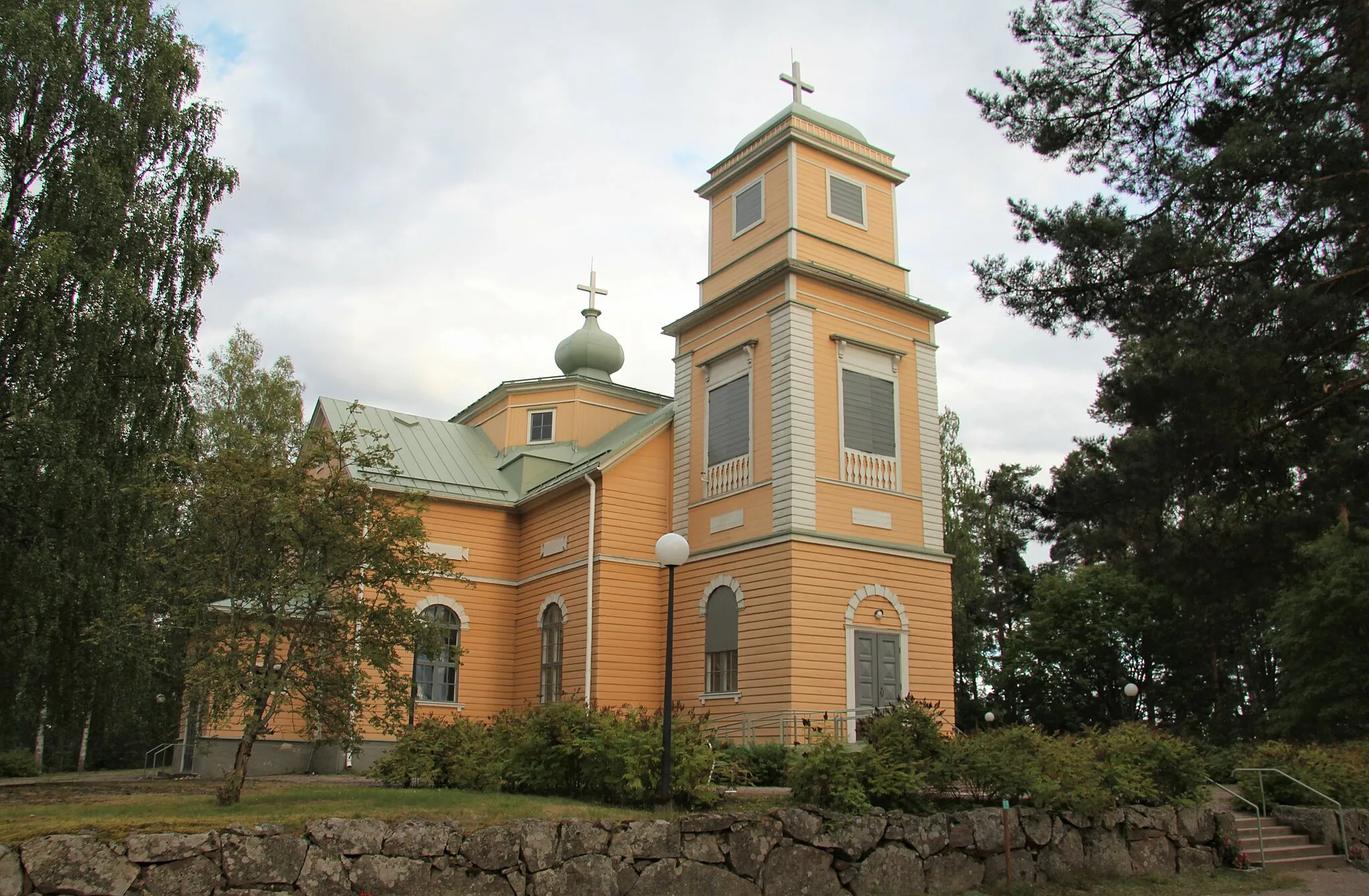 Photo showing: This is a photo of a monument in Finland identified by the ID 'Artjärvi Church' (Q11852793)