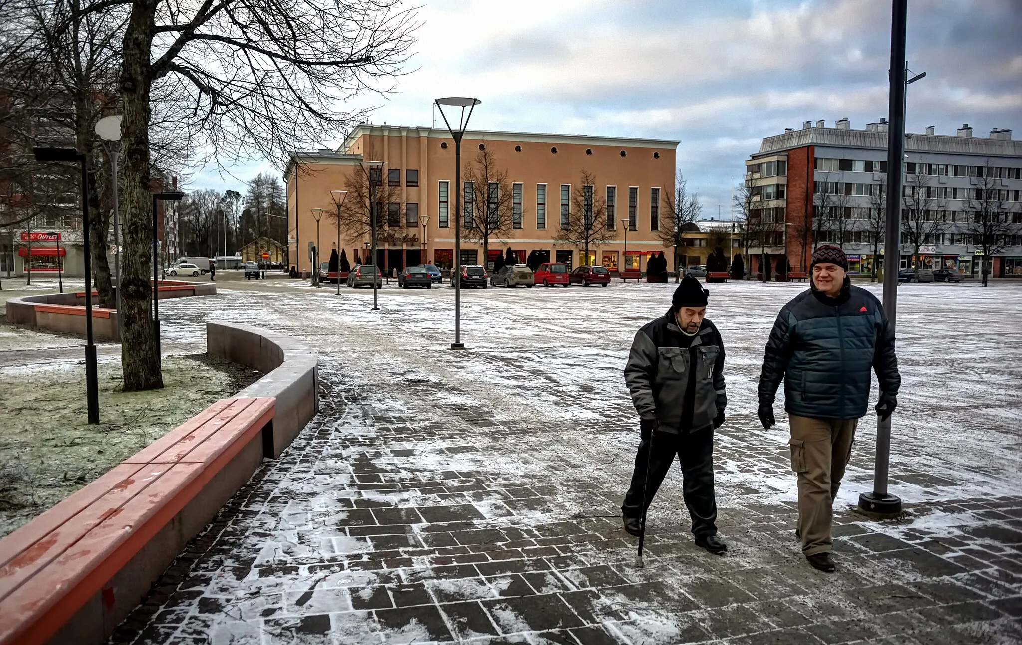 Photo showing: Market of Forssa 30.12.2015