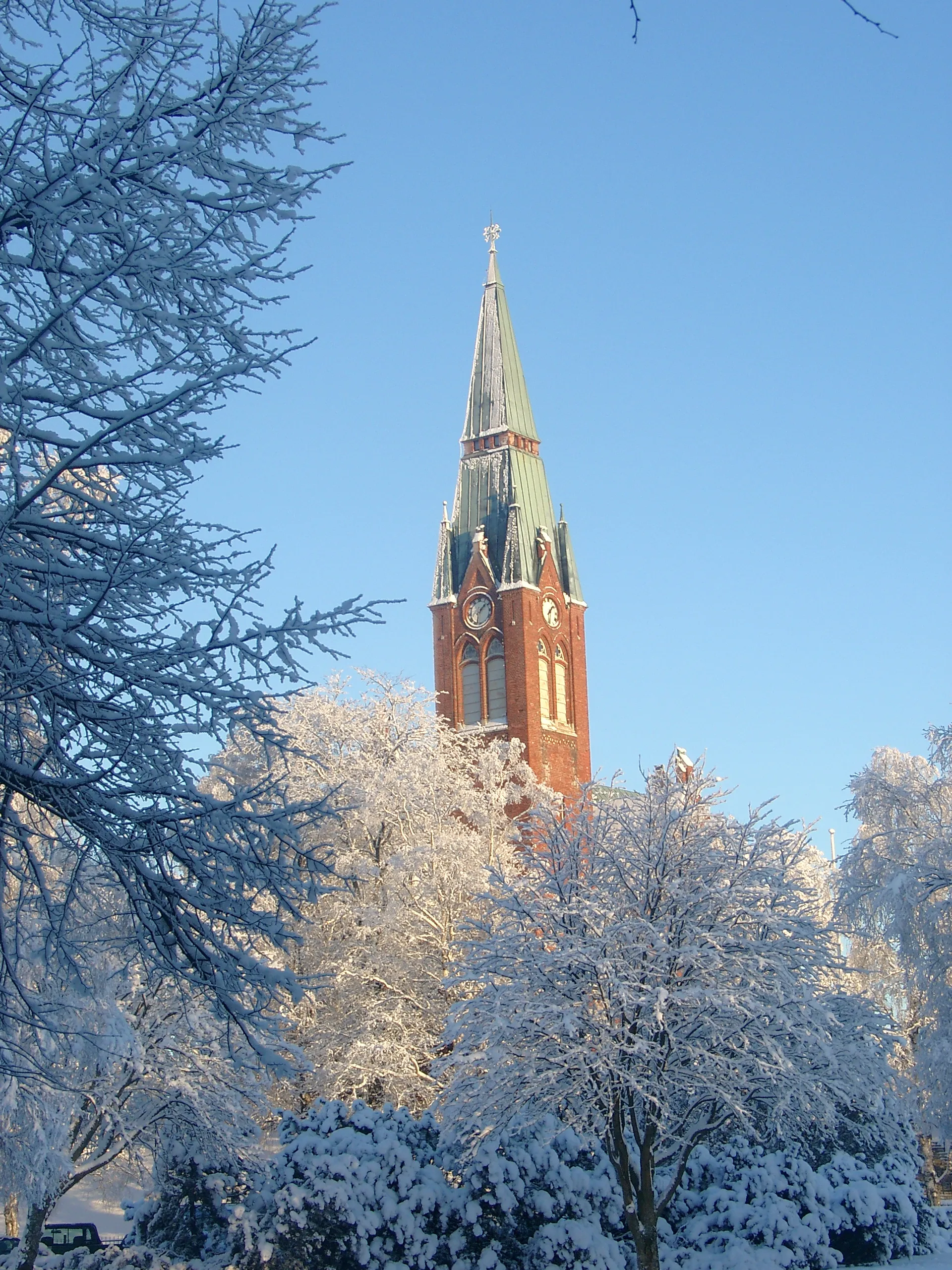 Photo showing: Forssan kirkko