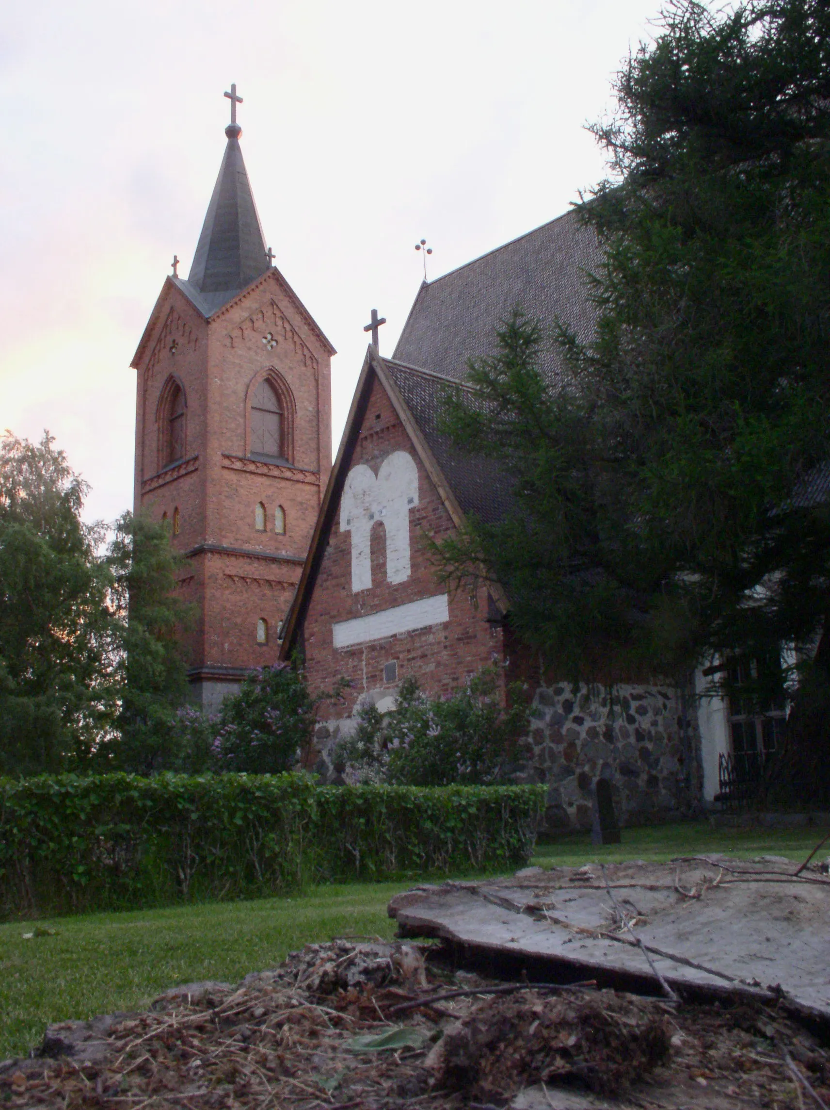 Photo showing: Hauho church in Hämeenlinna, Finland.