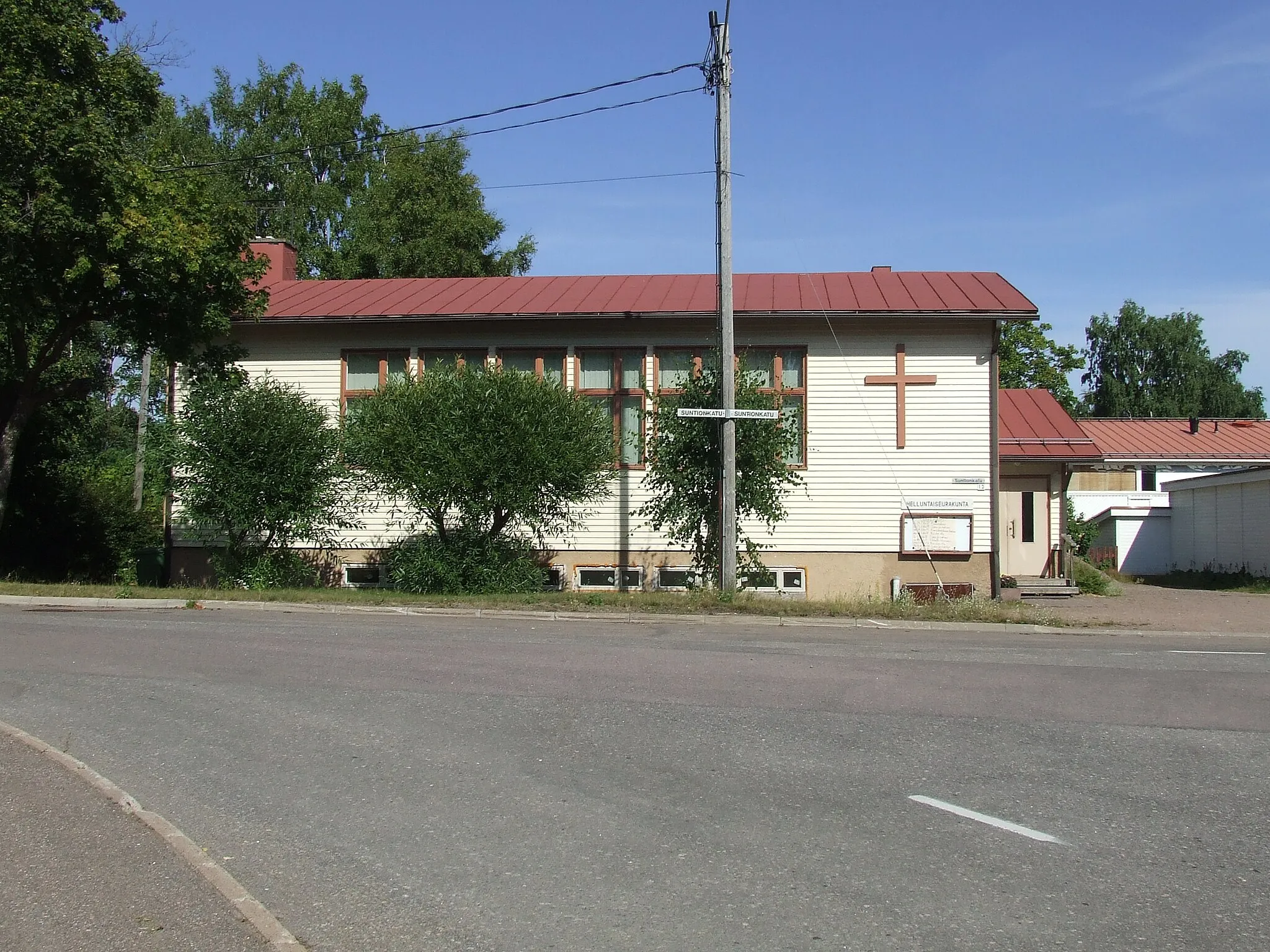 Photo showing: Karhula Pentecostal church in Kotka, Finland.