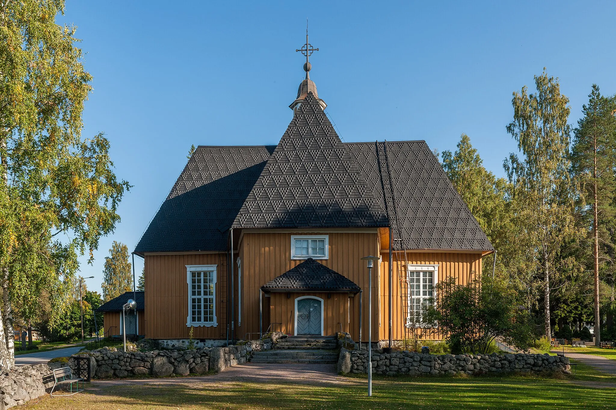 Photo showing: This is a photo of a monument in Finland identified by the ID 'Lemi Church' (Q19705909) - RKY: 1387