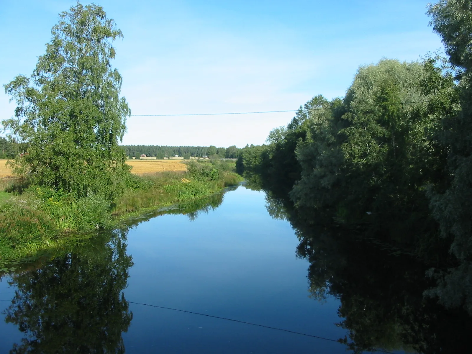 Photo showing: River Yläneenjoki in Yläne, Finland