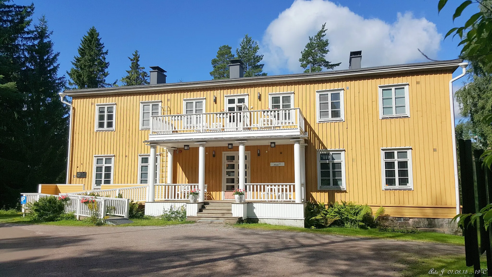 Photo showing: Ahola - Writer Juhani Aho &  Painter Venny Soldan-Brofeldts Home.