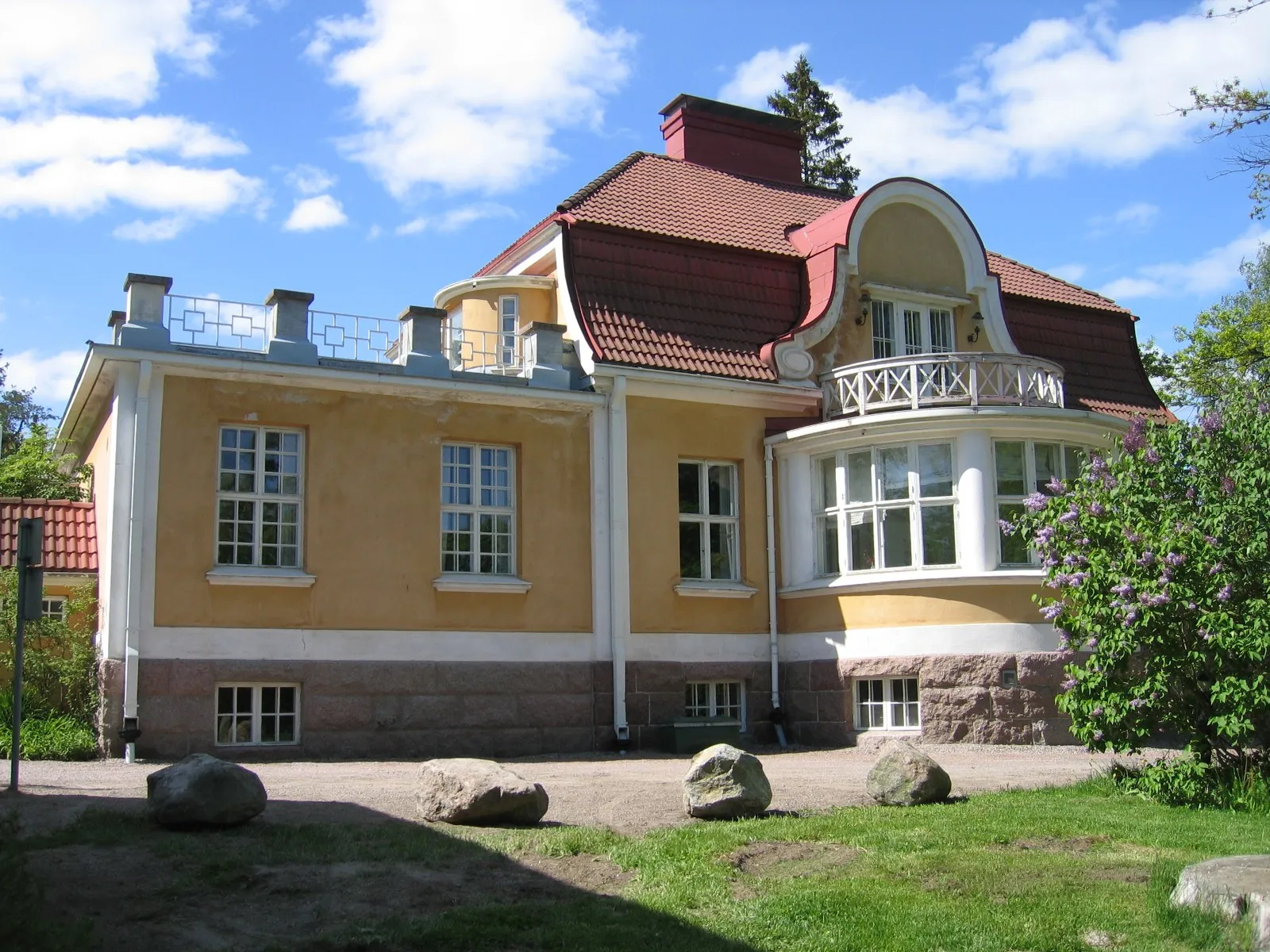 Photo showing: Villa Junghans in Kauniainen, Finland. The building is owned by the town.