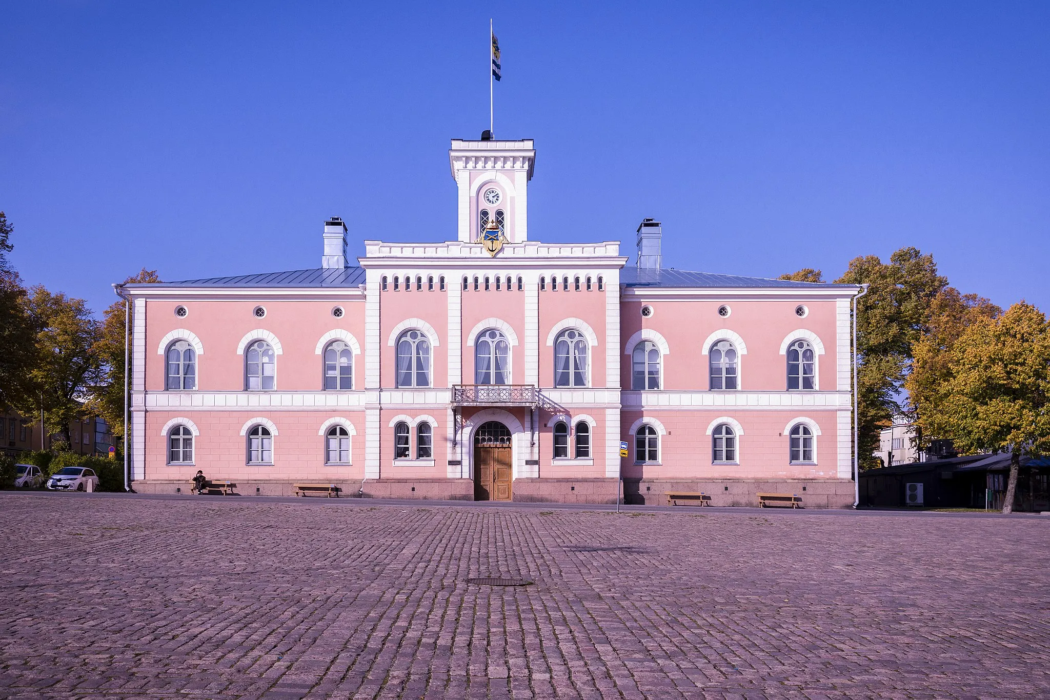 Photo showing: The town hall of Loviisa, Finland