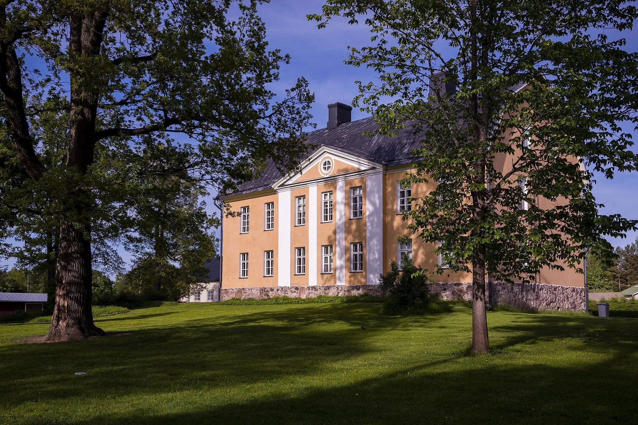 Photo showing: Commandant's House (1755) in Loviisa, Finland