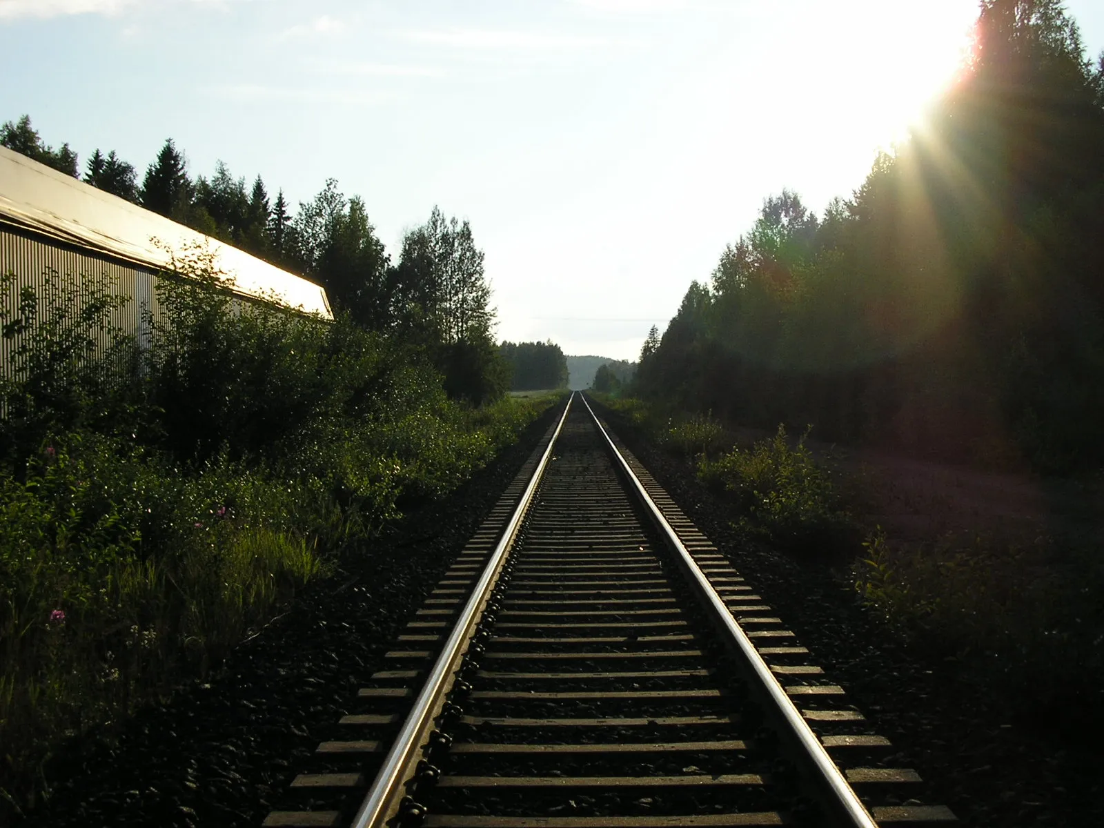 Photo showing: Rail tracks in Röykkä, Nurmijärvi, Finland.