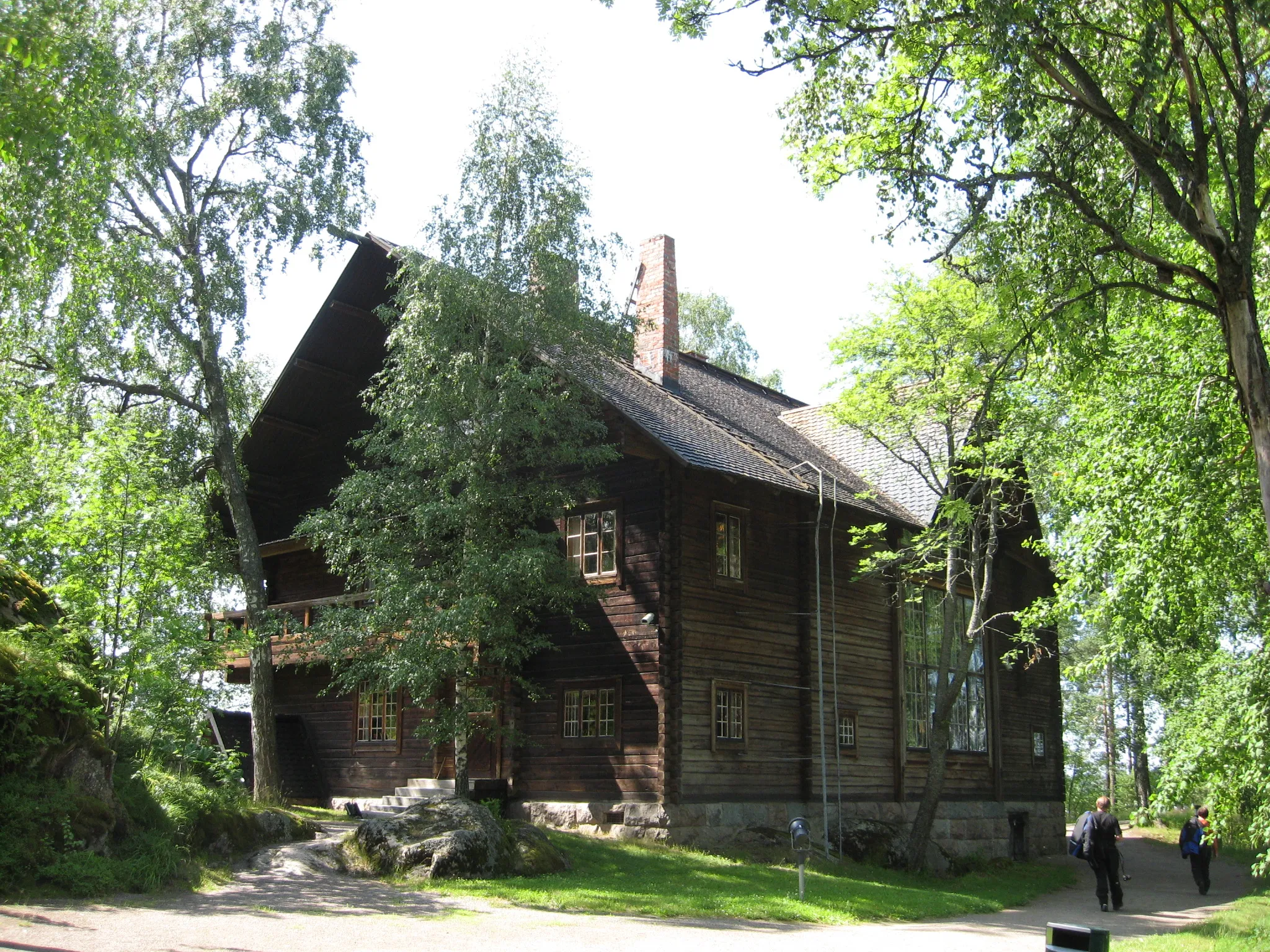 Photo showing: Halosenniemi, the home of Finnish painter Pekka Halonen