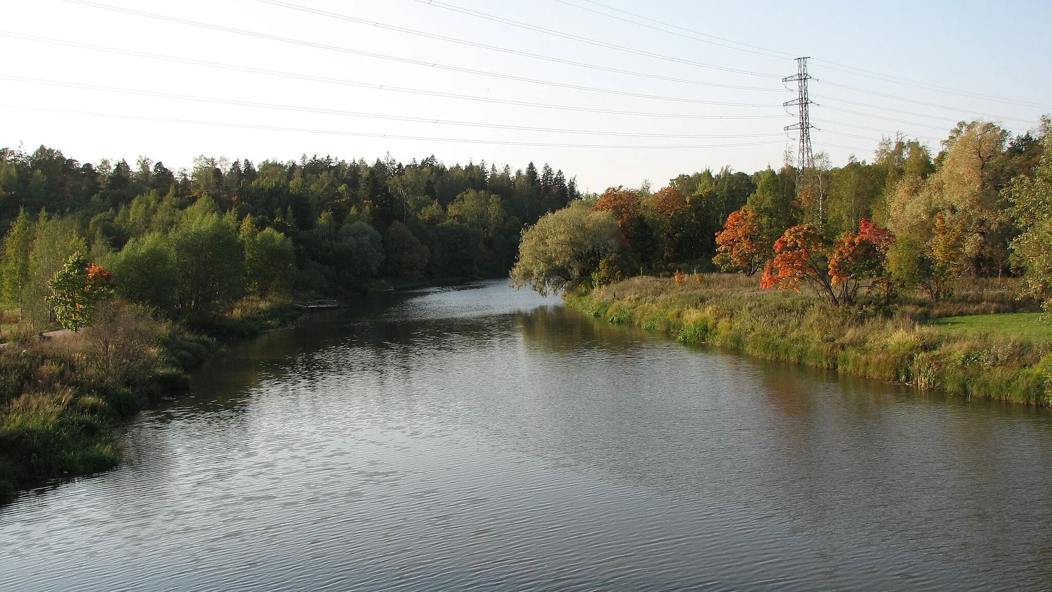 Photo showing: Kuva Vantaanjoesta syksyllä 2007