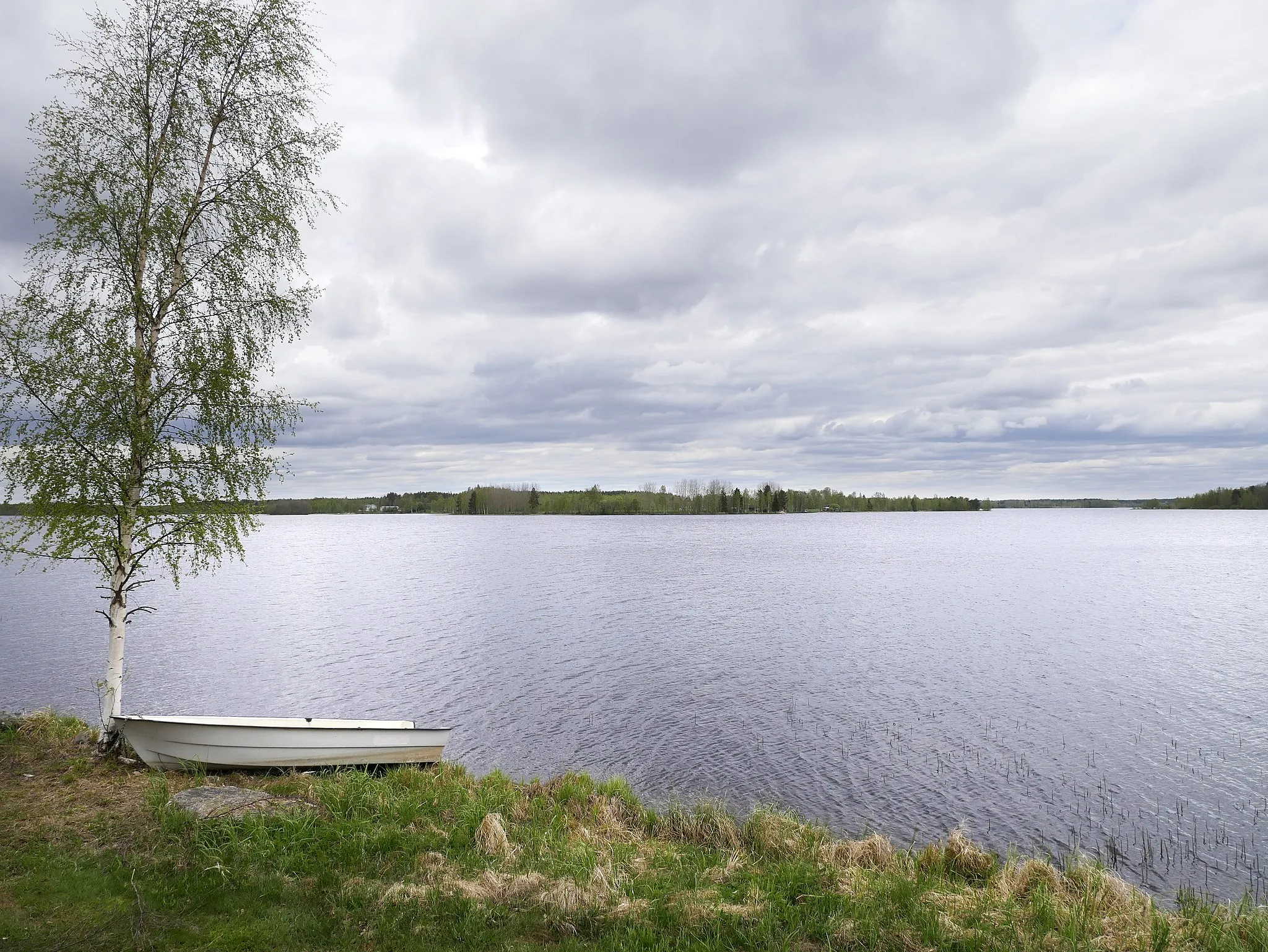 Photo showing: Lake Alajärvi, Finland.