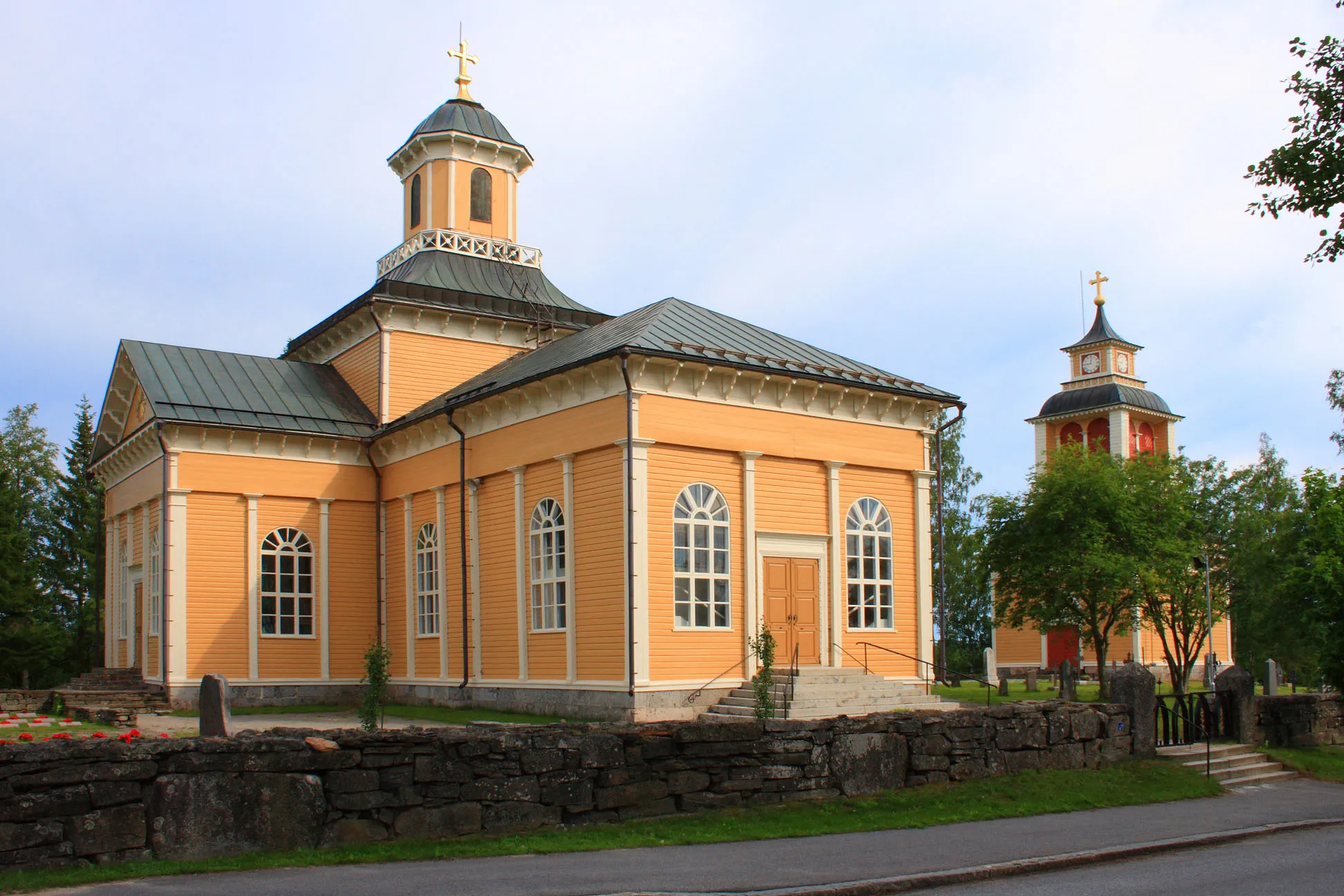 Photo showing: Evijärvi church, Finland