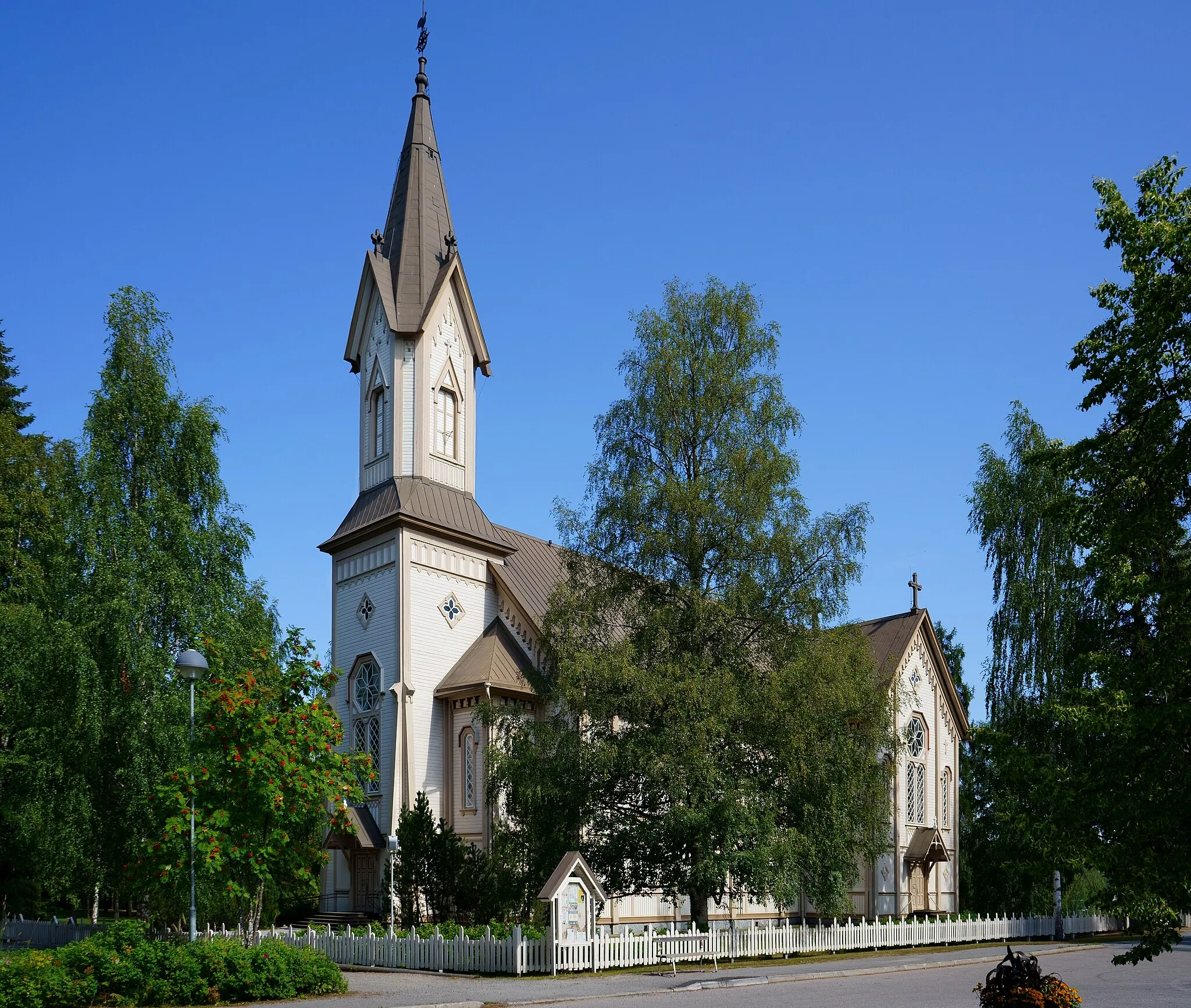 Photo showing: This is a photo of a monument in Finland identified by the ID 'Hankasalmi Church' (Q11861314)