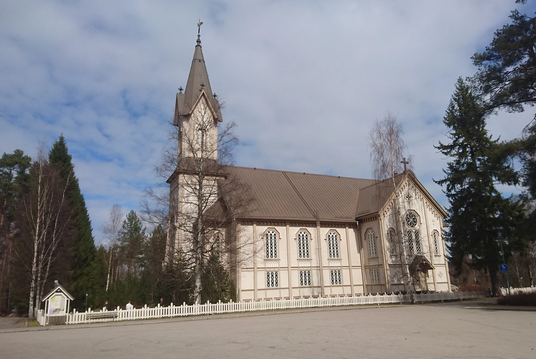 Photo showing: Hankasalmi Church in Hankasalmi, Finland.