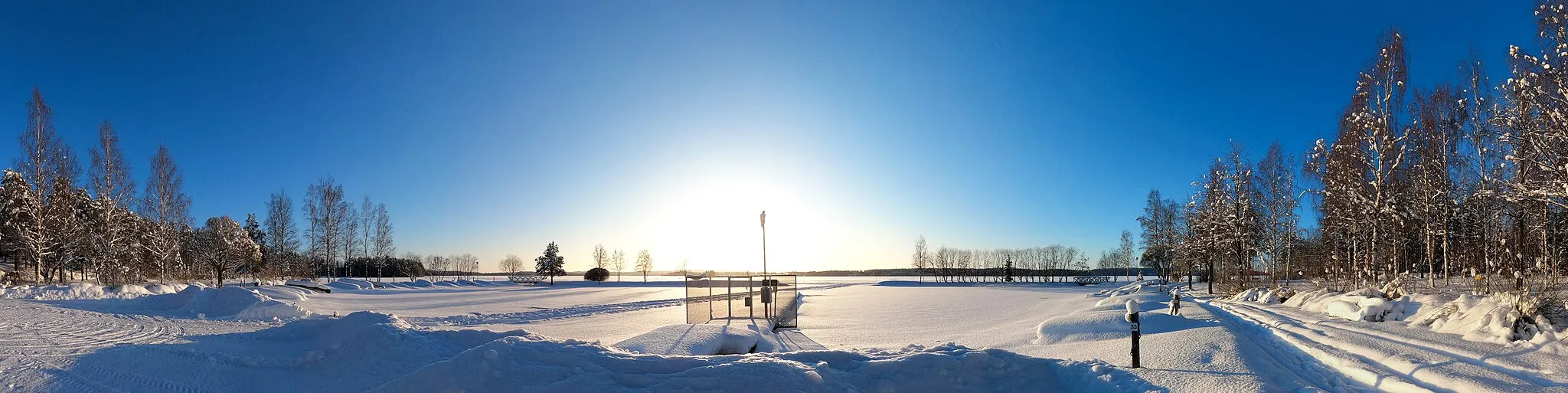 Photo showing: Hankasalmi harbour.