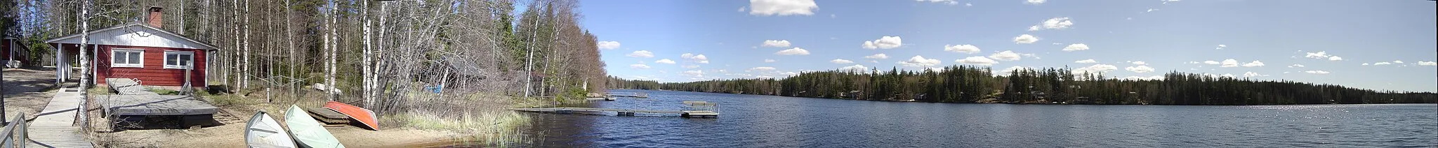 Photo showing: The lake Kalajaisjärvi near the Finnish municipality Ilmajoki