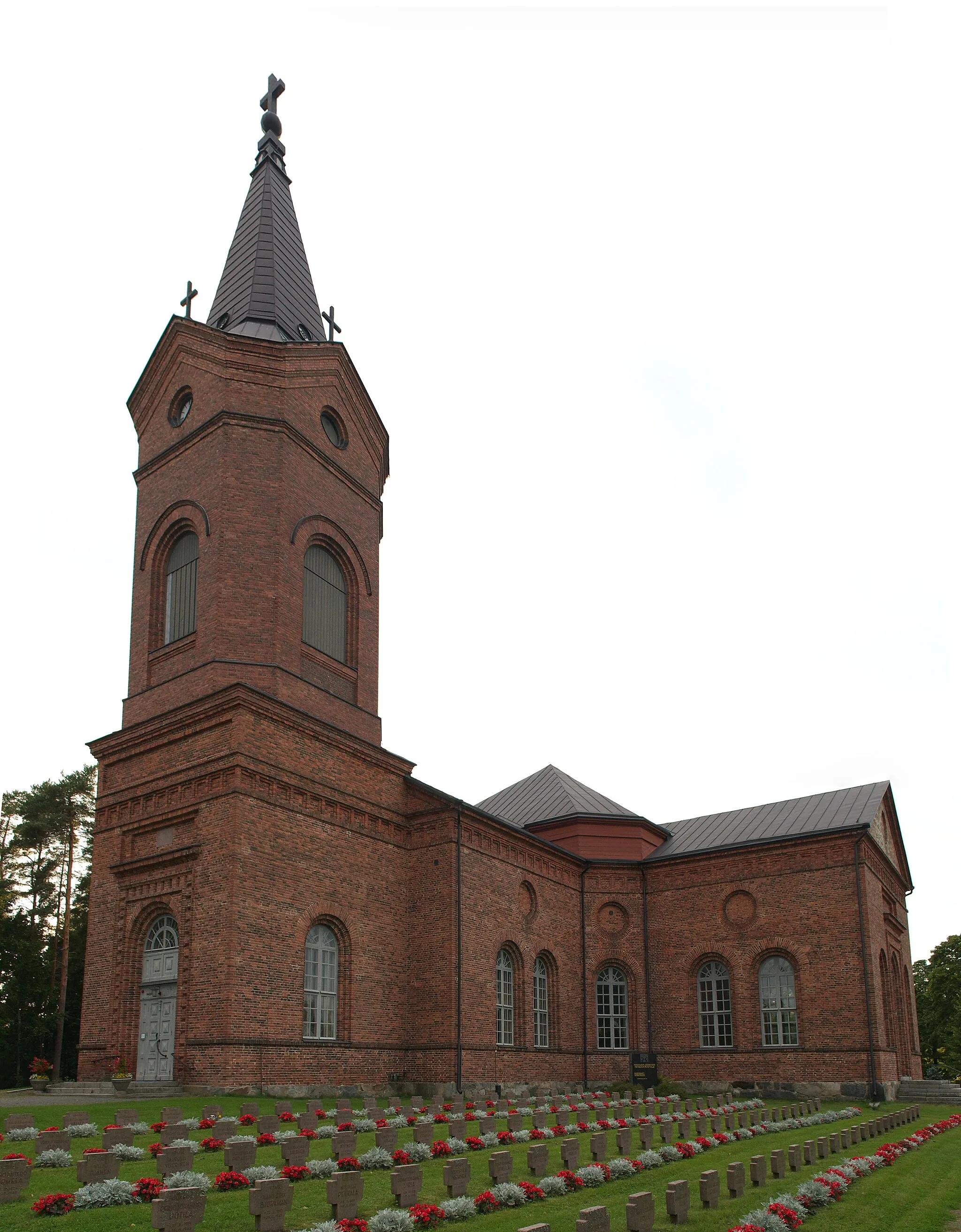 Photo showing: Pälkäne Church in Pälkäne, Finland, was designed by architect Carl Ludvig Engel and built in 1836–1839.