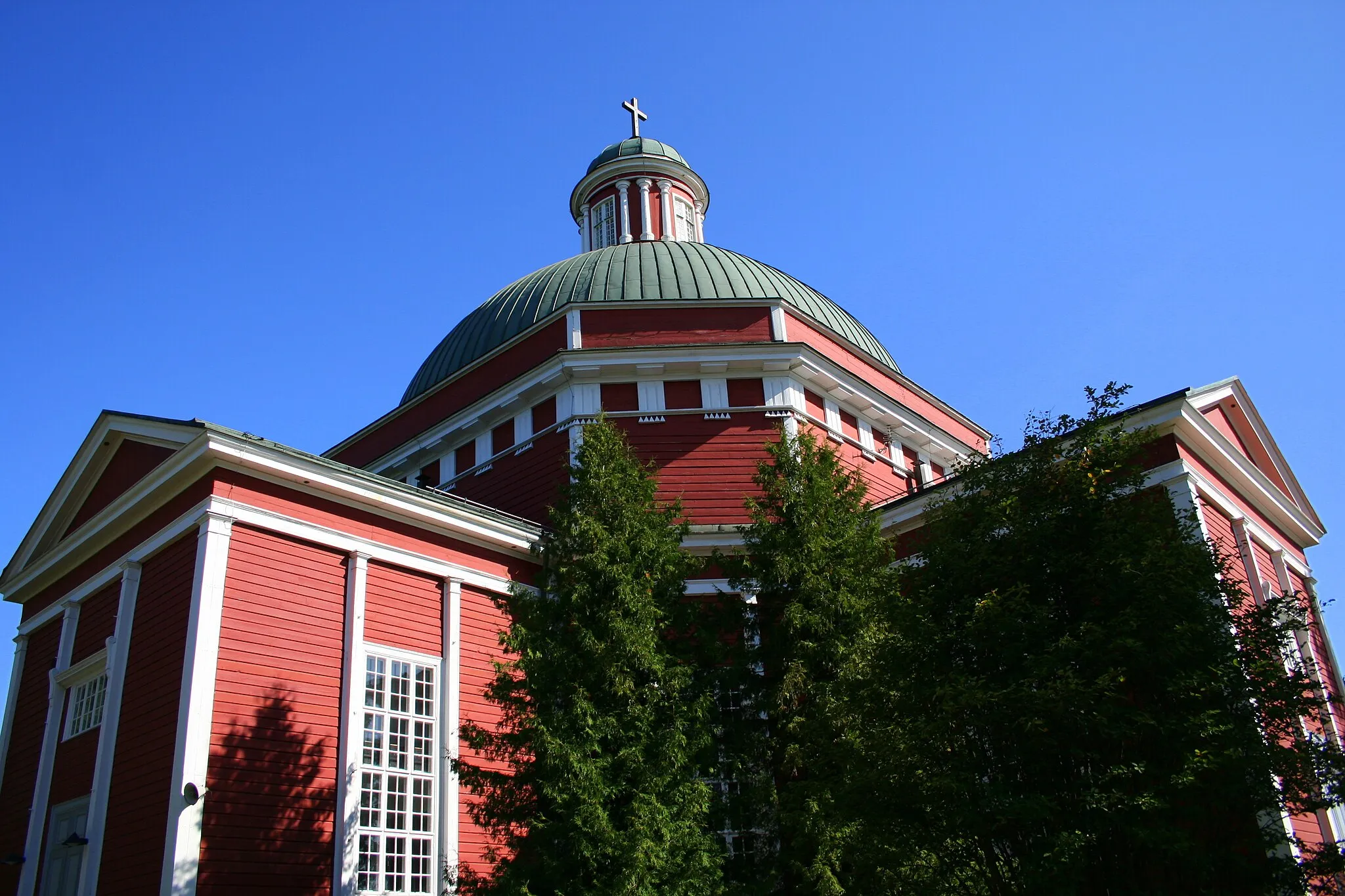 Photo showing: Church of Saarijärvi, Finland