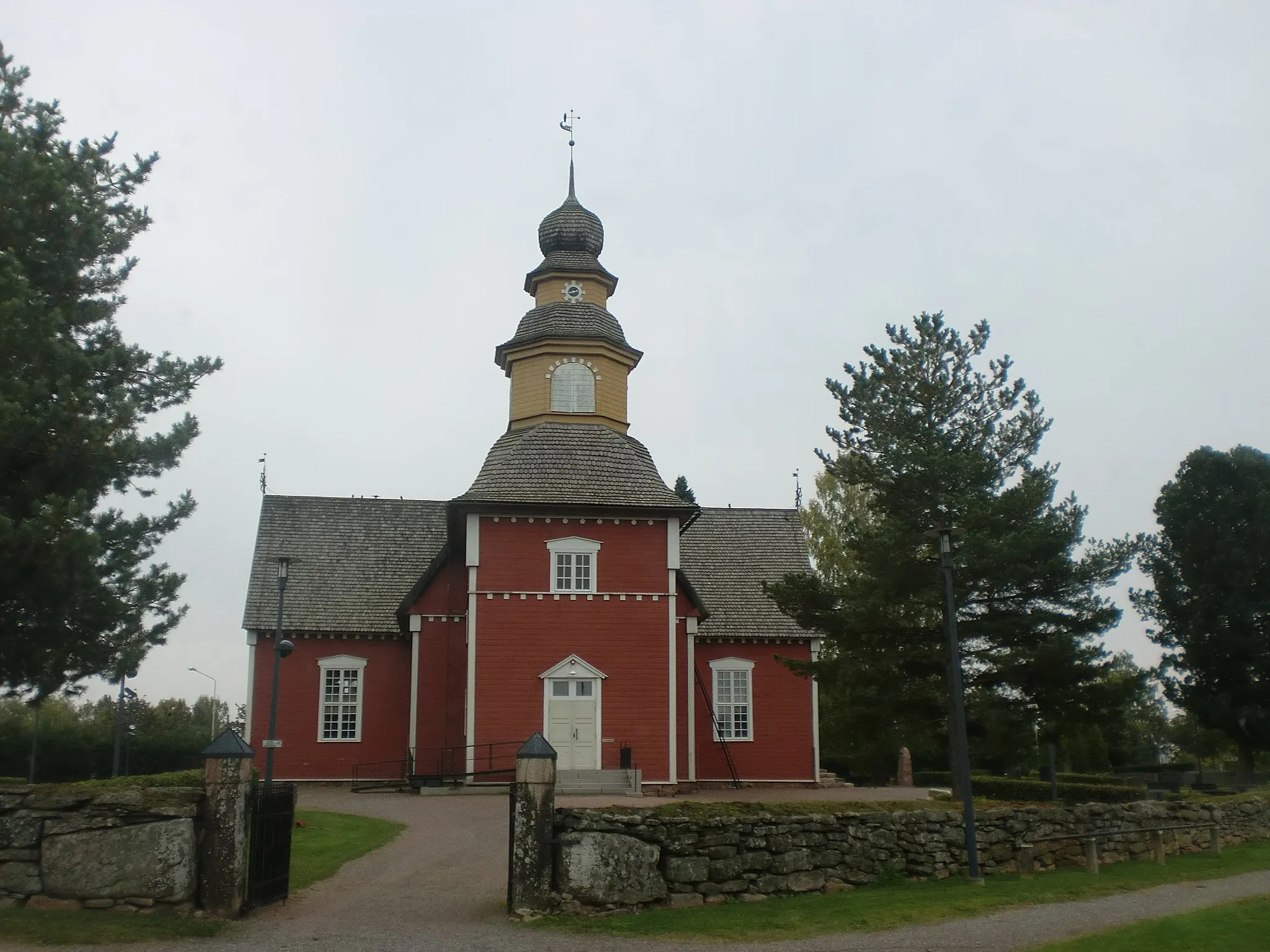 Photo showing: This is a photo of a monument in Finland identified by the ID 'Säkylä Church' (Q3585644) - RKY: 3945