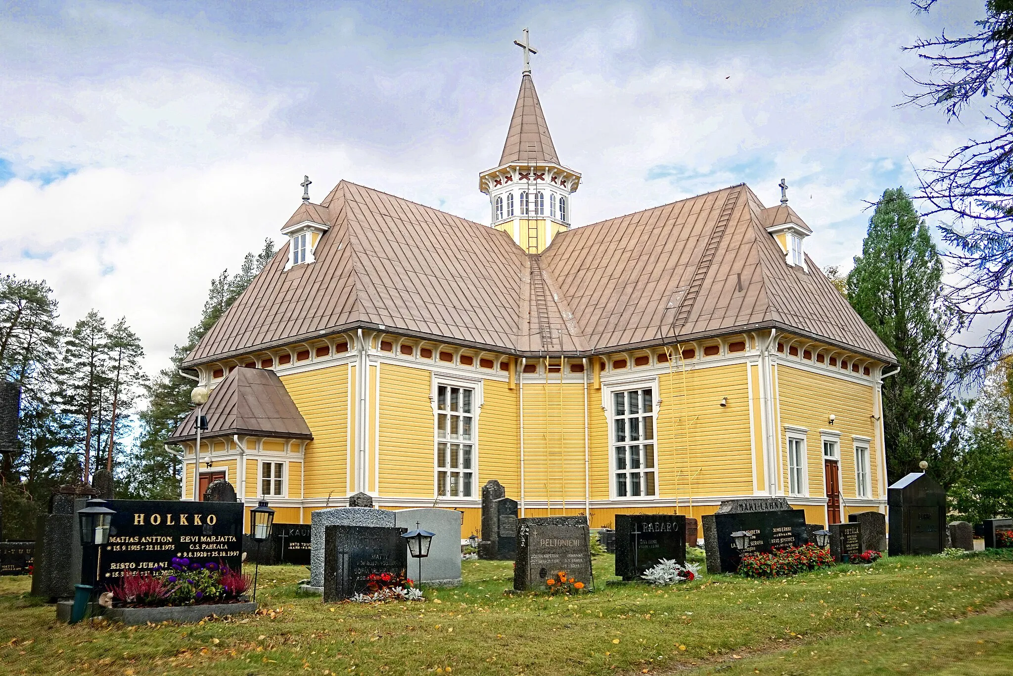 Photo showing: This is a photo of a monument in Finland identified by the ID 'Töysä Church' (Q18662536)