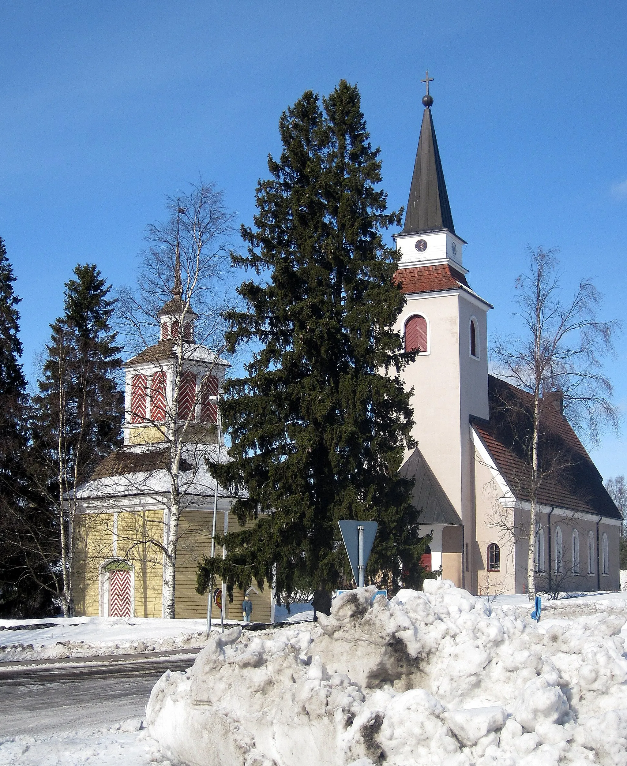 Photo showing: Alavieska church. It was built in 1948.